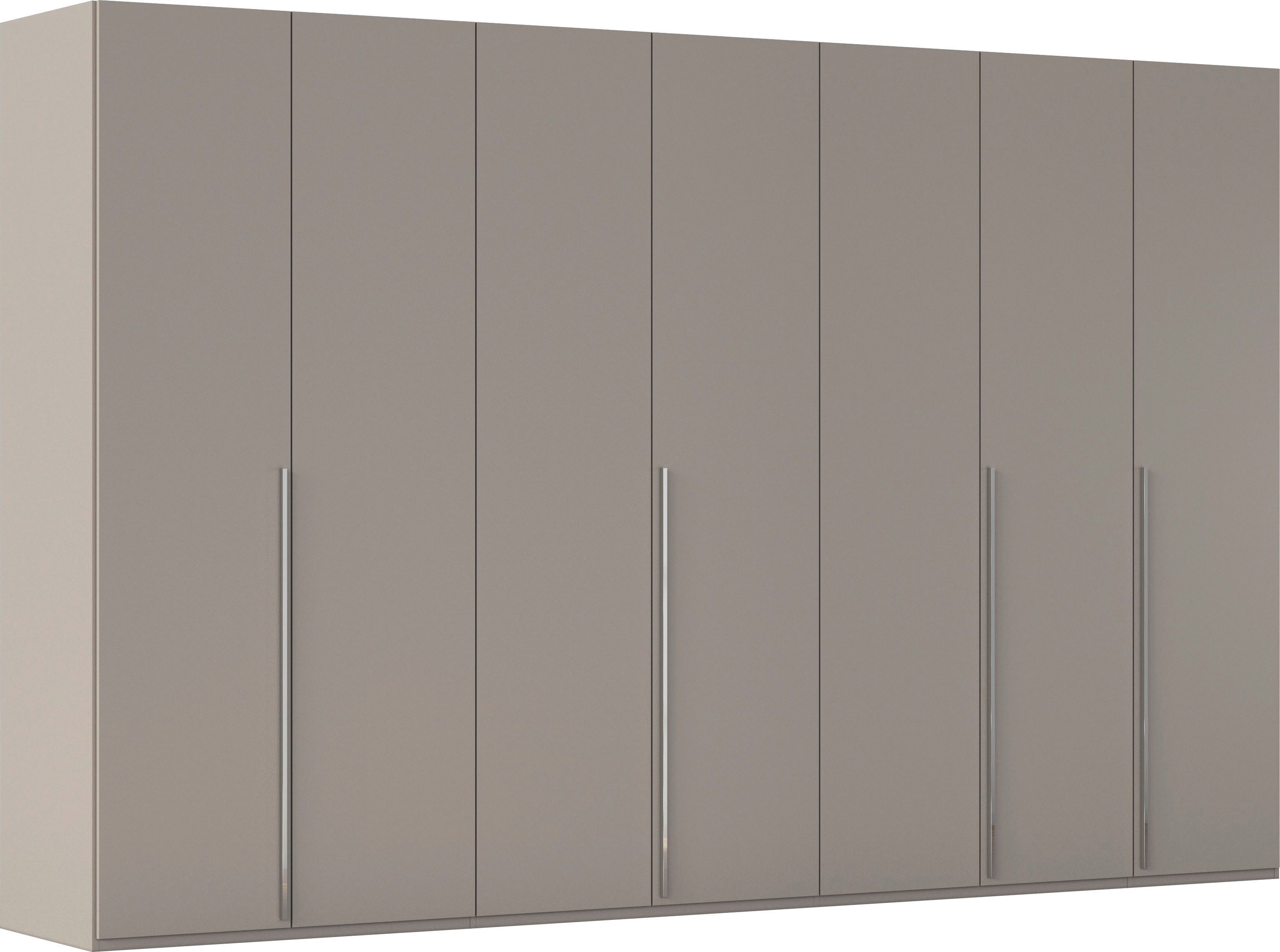rauch Drehtürenschrank Kleiderschrank Schrank Garderobe Wäscheschrank BESTSELLER MONTCLAR (3 Ausstattungen BASIC/CLASSIC/PREMIUM (SOFT-CLOSE), Breiten 201-400 cm) Front in Glas/Hochglanz/Dekor/Grauspiegel in 5 Breiten MADE IN GERMANY