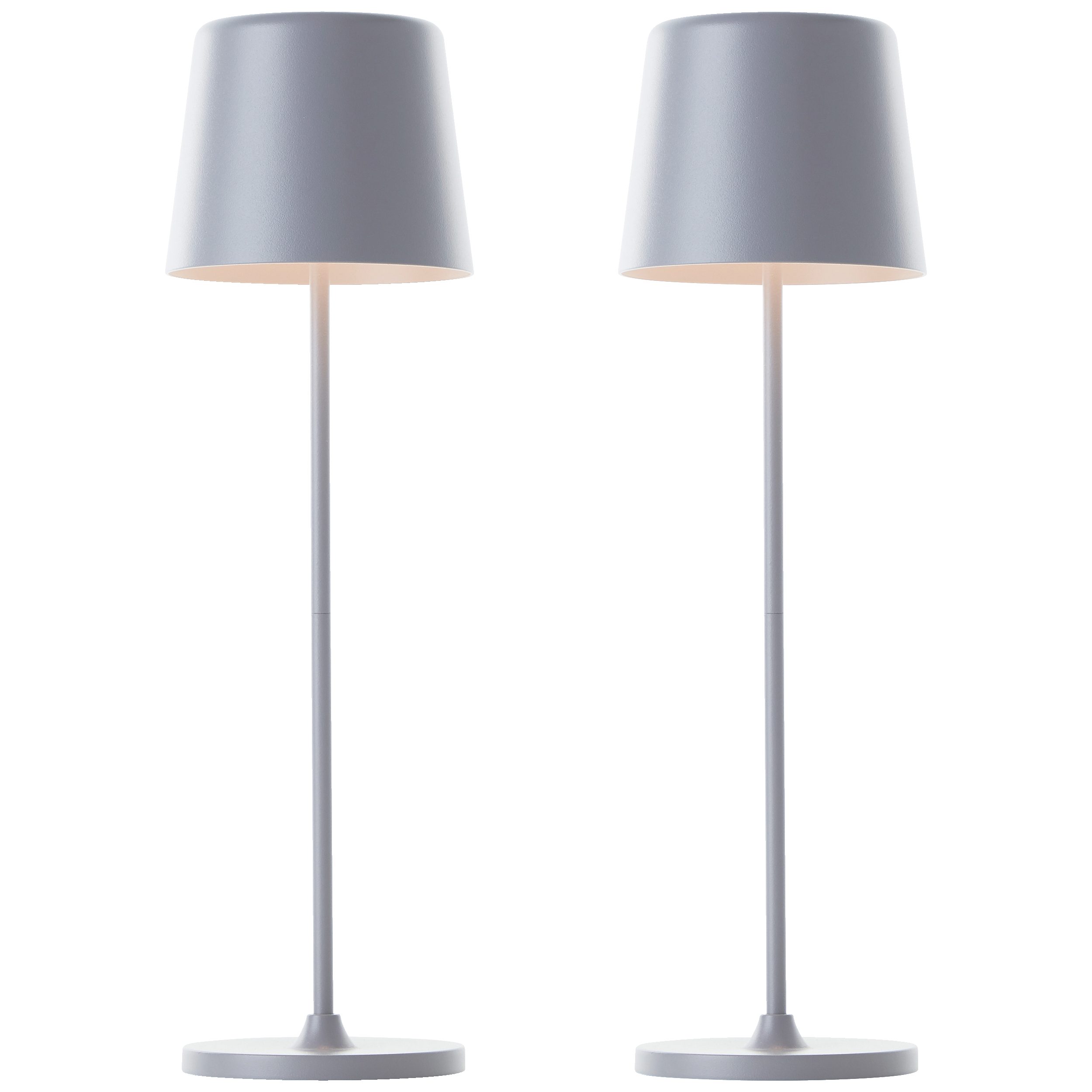 Lightbox Tischleuchte, LED fest integriert, Warmweiß, 2er-Set, LED Außen Ti günstig online kaufen