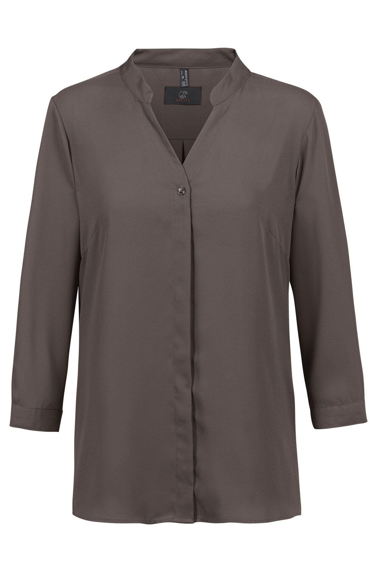 GREIFF Langarmbluse Greiff CHIFFON Damen Chiffon-Bluse 3/4-Arm V-Neck Regul günstig online kaufen