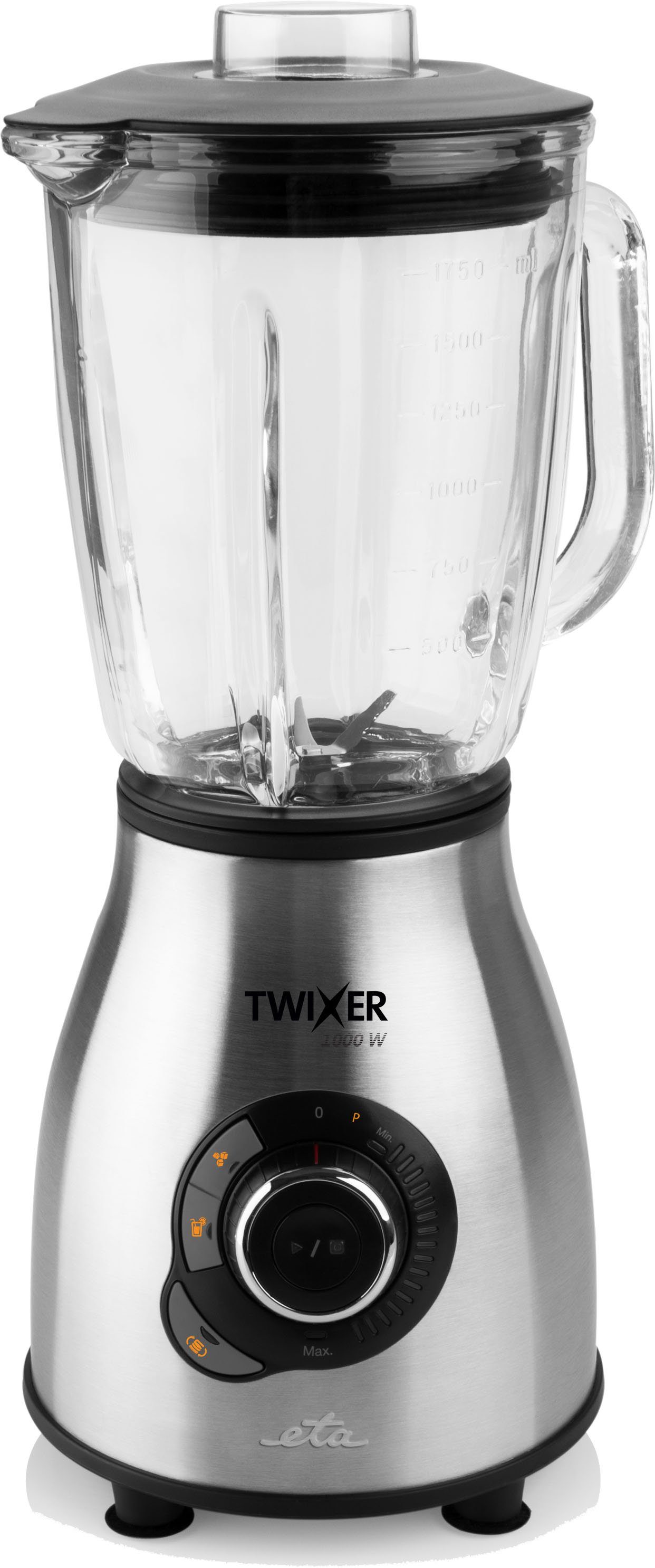 eta Standmixer TWIXER ETA601190000, 1000 W, Glasbehälter, voreingestellte Programme