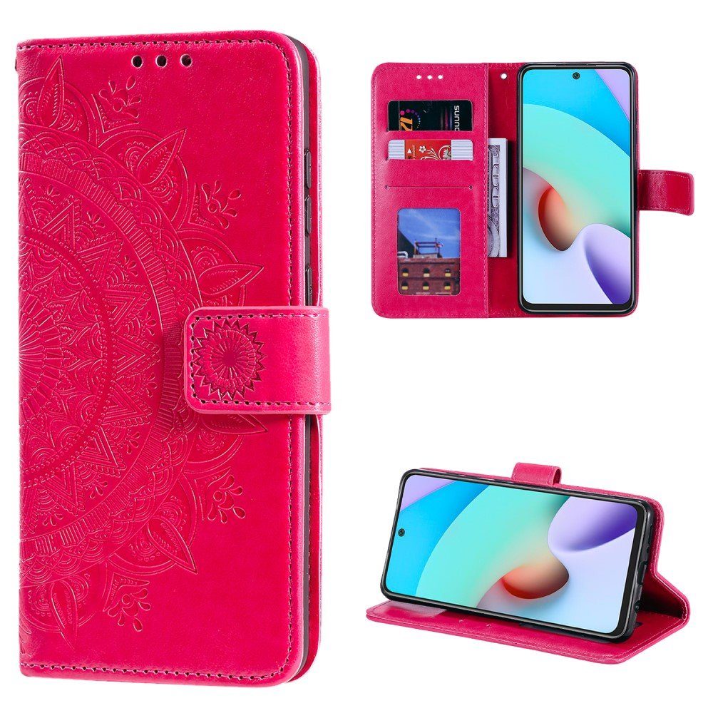 CoverKingz Handyhülle Hülle für Xiaomi Redmi Note 11 Pro/Pro Plus Handy  Flip Case Cover Mandala Pink, Mandala