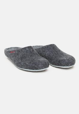 Magicfelt Filz Pantoffel Pantoffeln - Aus feinster, handgelesener Schurwolle, Mit Ledersohle