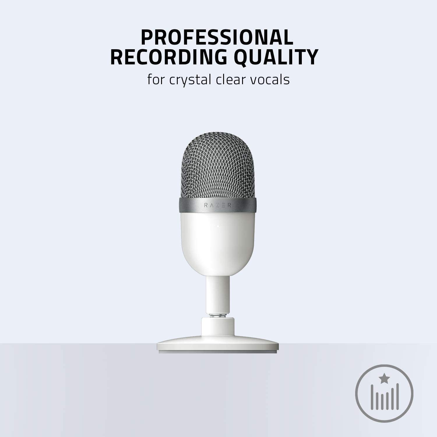 RAZER Mikrofon Seiren Mini - USB Kondensator-Mikrofon für Streaming & Gaming