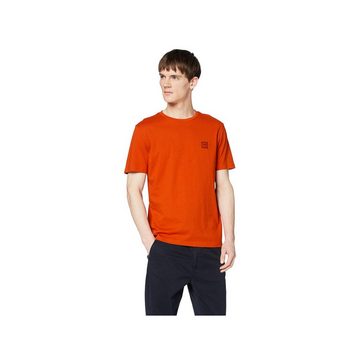 HUGO T-Shirt orange regular (1-tlg)