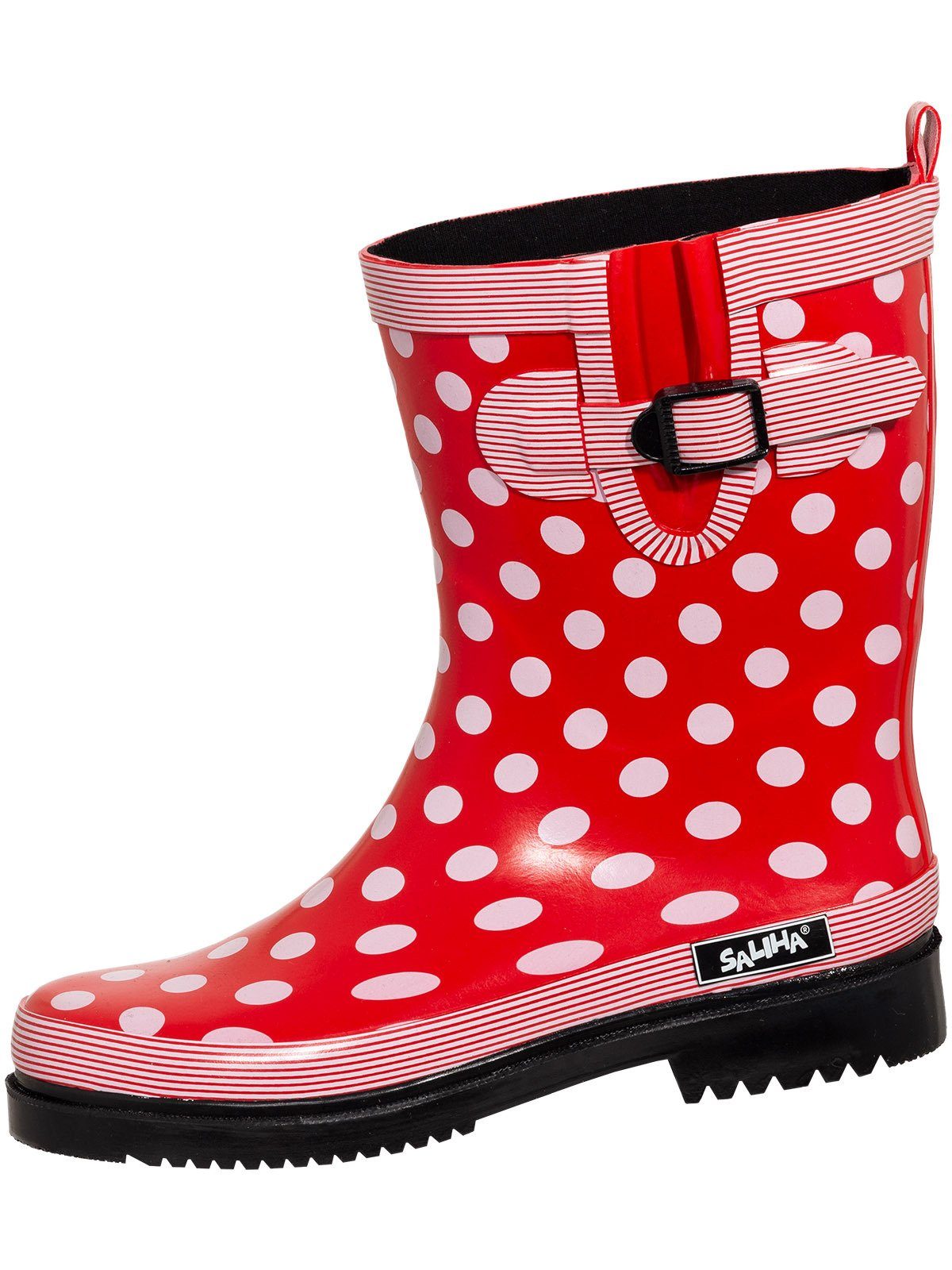 Bockstiegel Regenstiefel Dorin-K rot/multi Gummistiefel günstig online kaufen