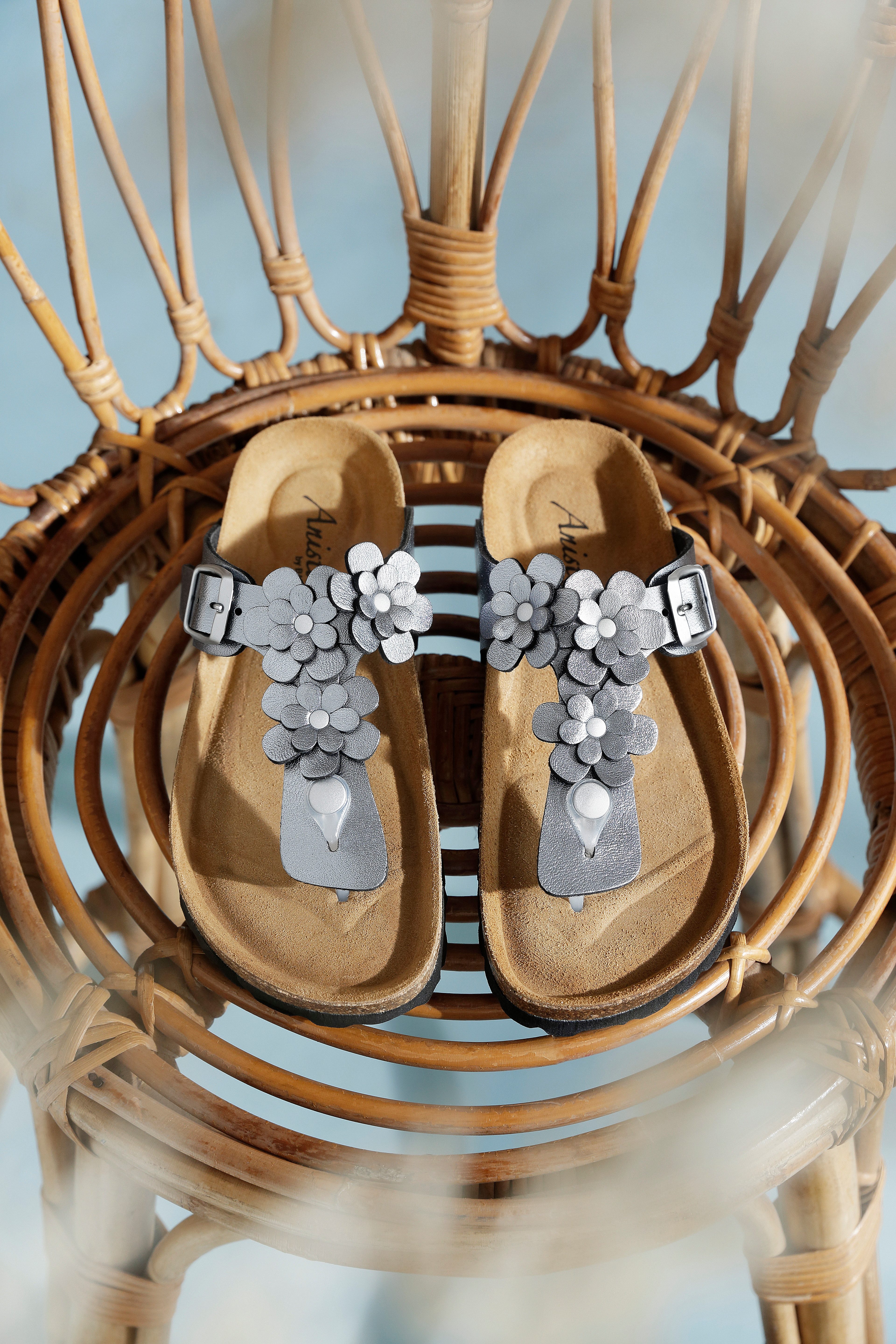 Aniston SHOES Zehentrenner Sommerschuh, Strandschuh, Hausschuh - NEUE KOLLEKTION