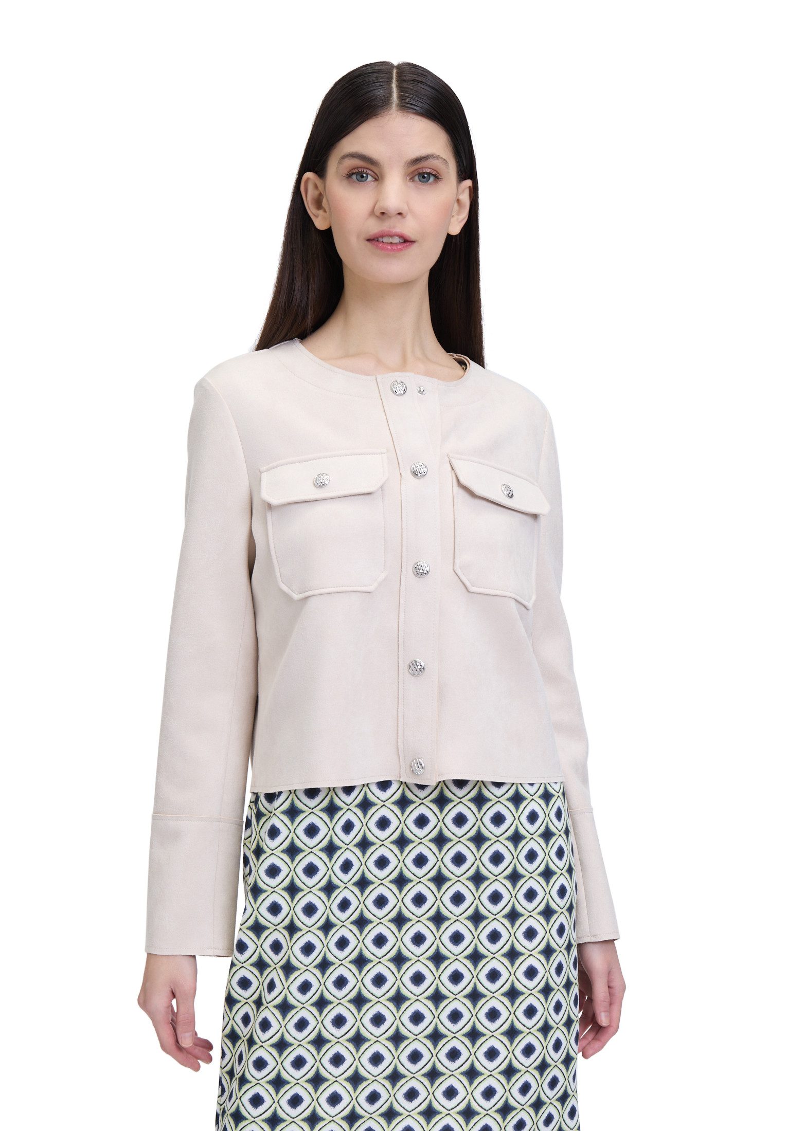Cartoon Jackenblazer Cartoon Casual-Jacke mit Taschen günstig online kaufen