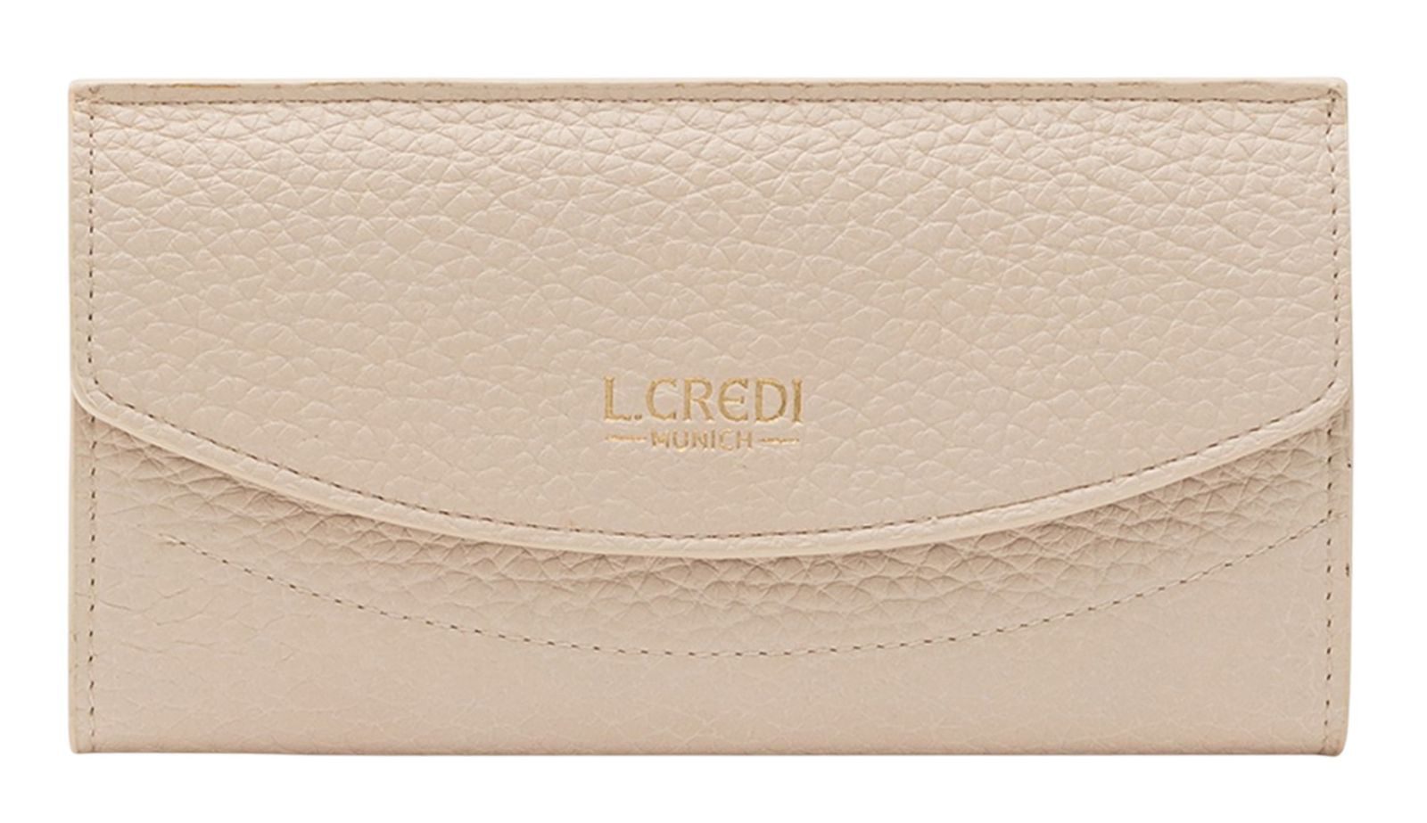 L. CREDI Geldbörse Flap Wallet, mit RFID-Blocker Schutz
