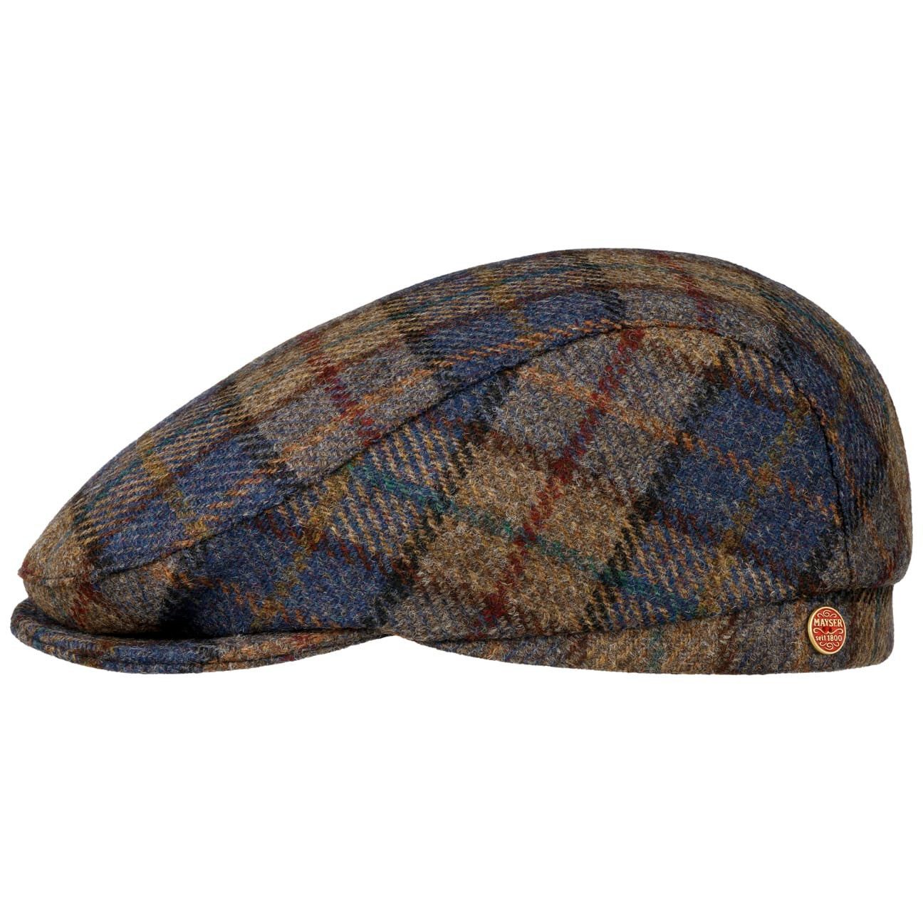 Mayser Flat Cap (1-St) Schirmmütze mit Schirm, Made in the EU
