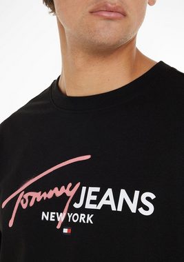 Tommy Jeans Plus T-Shirt TJM REG SPRAY POP COLOR TEE EXT Große Größen