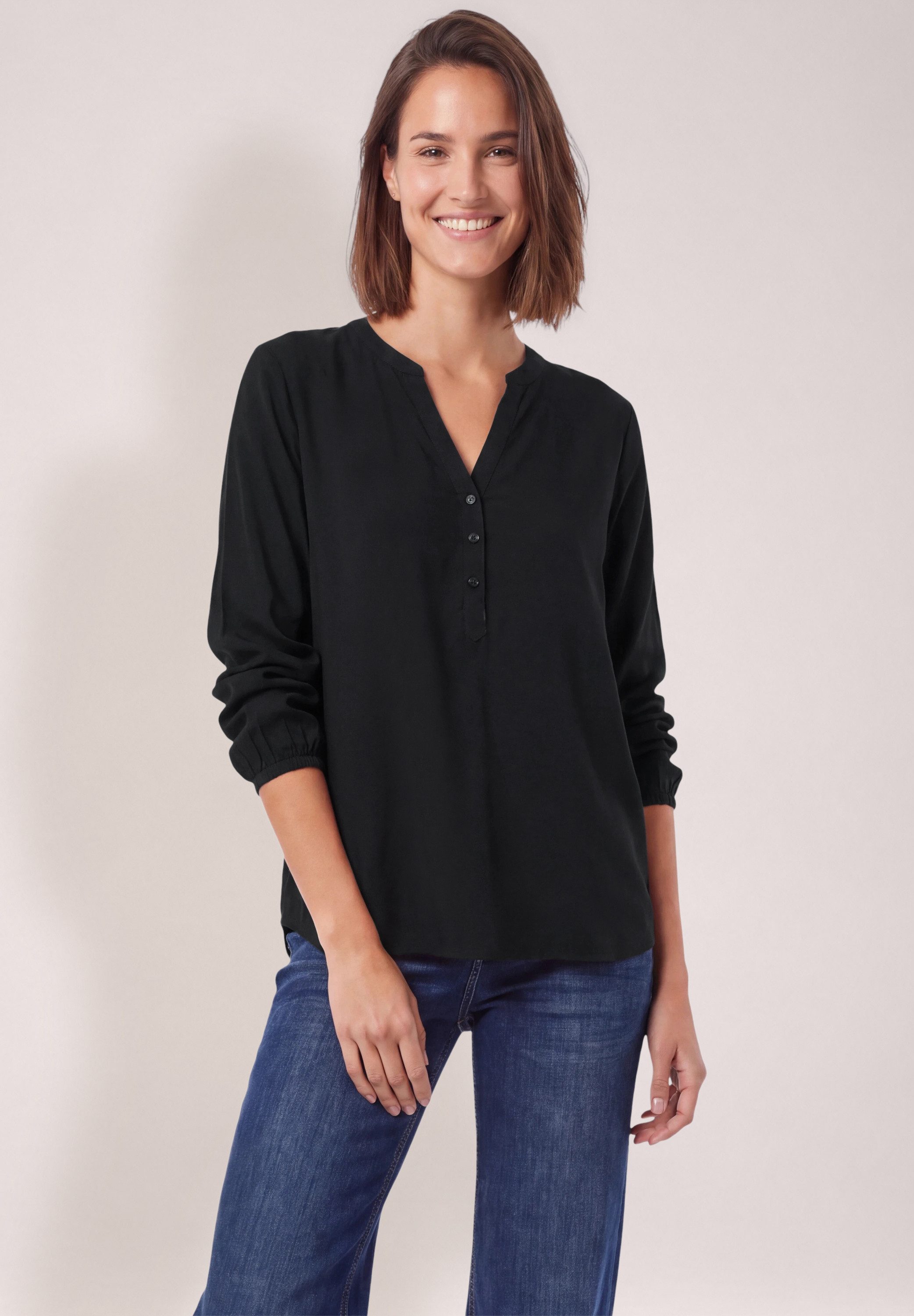 CECIL Shirtbluse aus softer Viskose