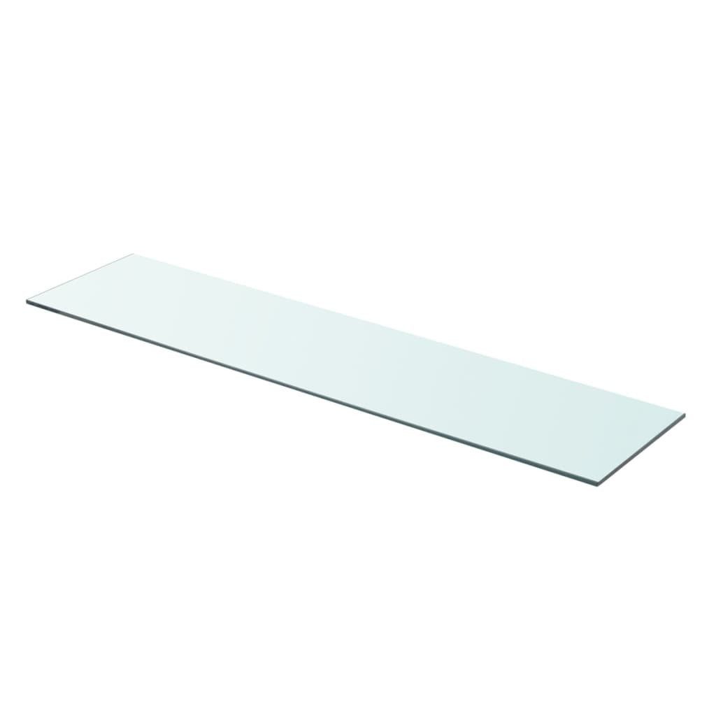 vidaXL Regal Regalboden Glas Transparent 90x20 cm, 1-tlg.