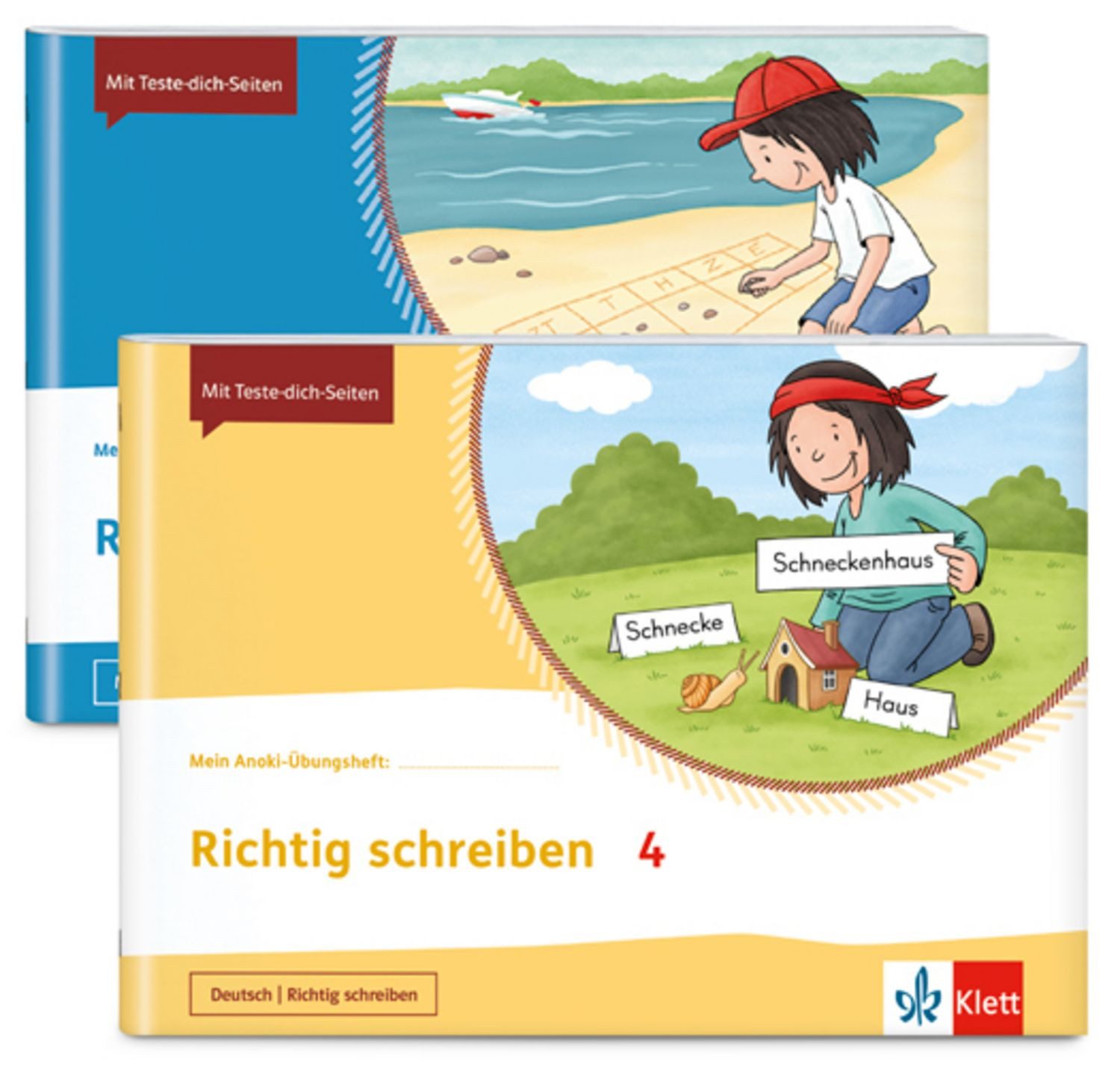 Mein Anoki-Übungsheft. Paket Richtig schreiben / Richtig rechnen 4 / diverse