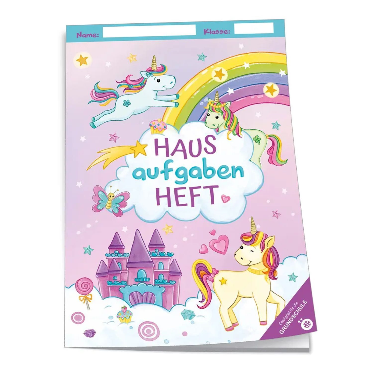 Trötsch Verlag Schülerkalender Trötsch Hausaufgabenheft Grundschule Einhornwelt