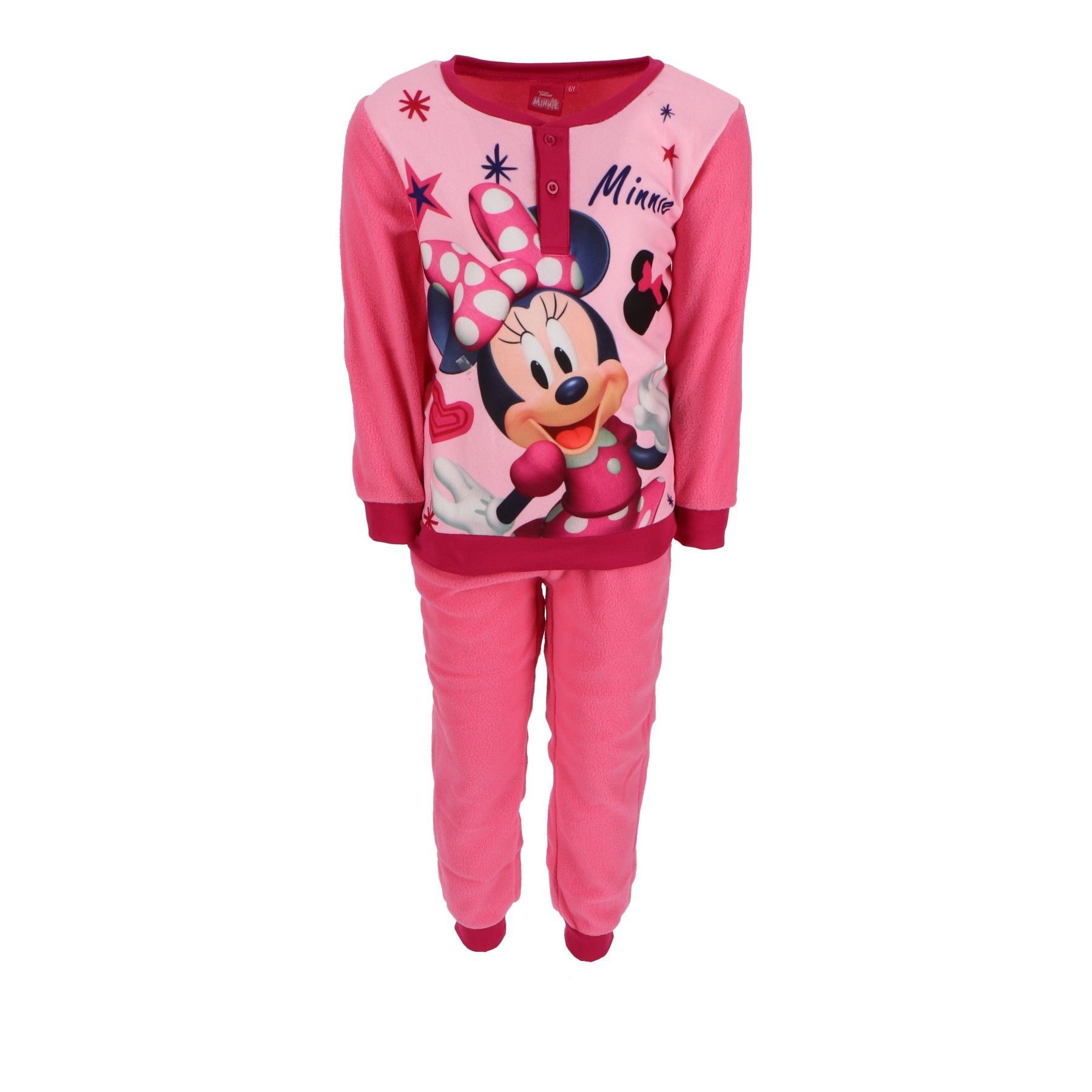 Disney Minnie Mouse Schlafanzug Kinderpyjama – Gemütlicher Schlafanzug
