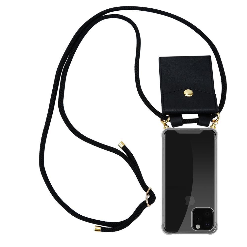 Cadorabo Handyhülle für iPhone 11 PRO MAX Kette Apple iPhone 11 PRO MAX, Flexible TPU Silikon Handy Schutzhülle - Hülle - mit Handykette