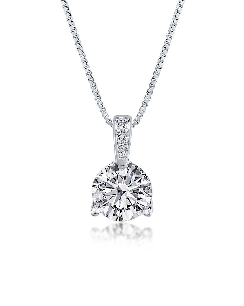 DANIEL CLIFFORD Kette mit Anhänger 'Marilyn' Damen Halskette Silber 925 Sol günstig online kaufen