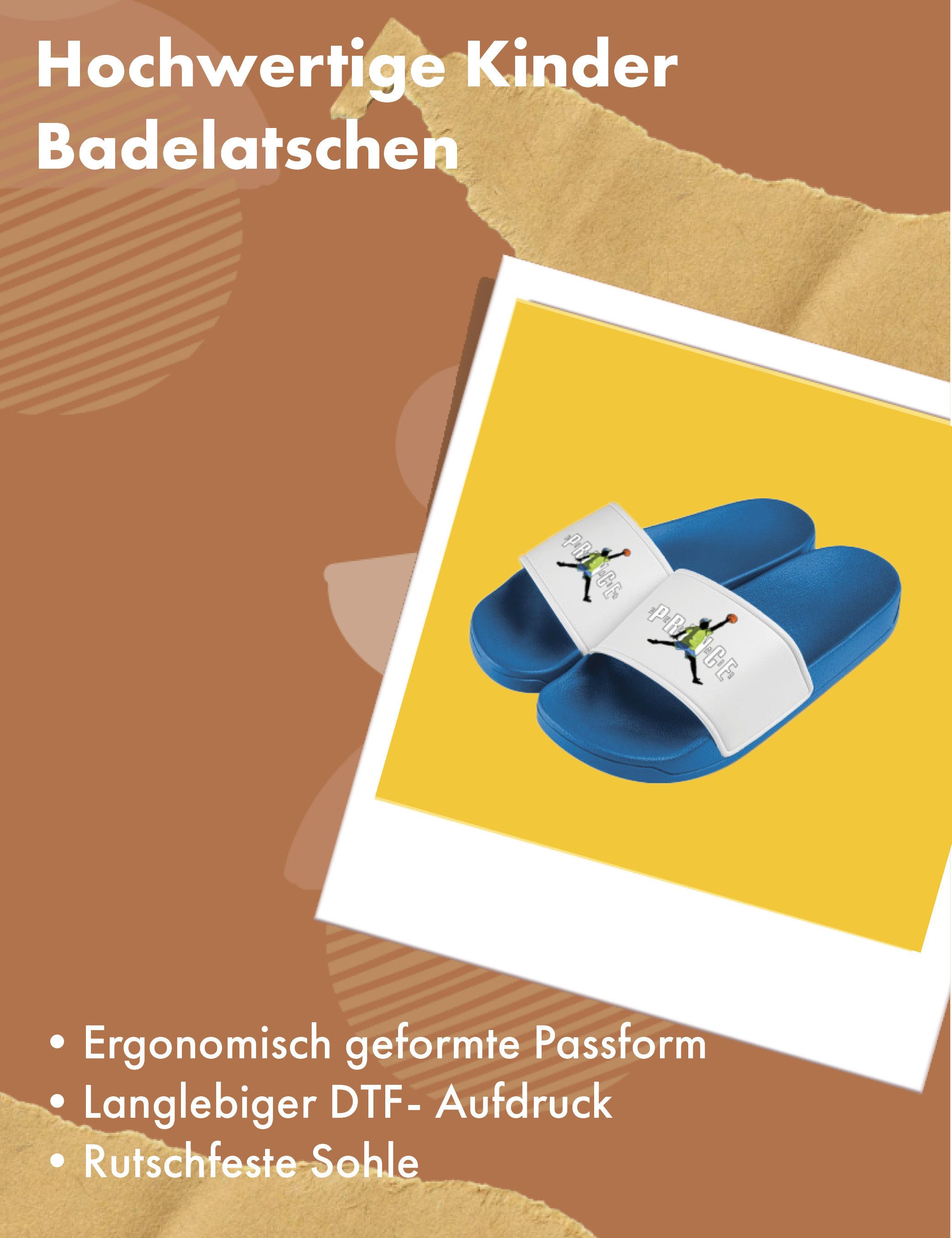 Youth Designz Fresh Prince Kinder Badelatschen Flip Flops Badeschuh mit coolem Motiv – Bild 2 von 5