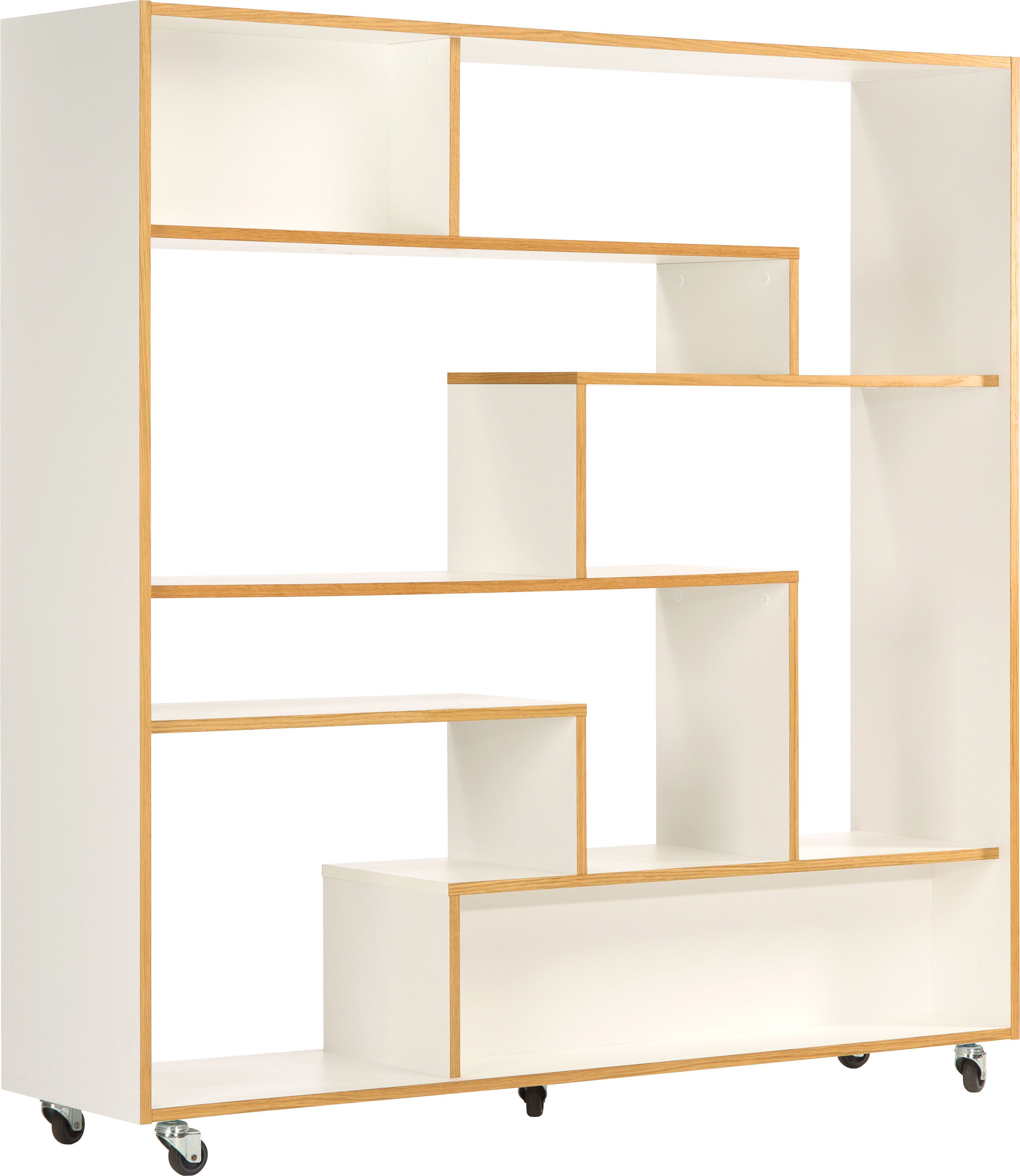 andas Raumteilerregal Sten, auf Rollen, mit viel Stauraum, FSC®-zertifizier günstig online kaufen