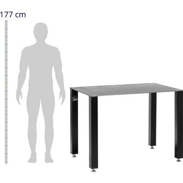 Stamos Welding Group Schweißtisch Schweißtisch Lochplatte Lochtisch Schweißen 1000 kg 79 x 119 cm