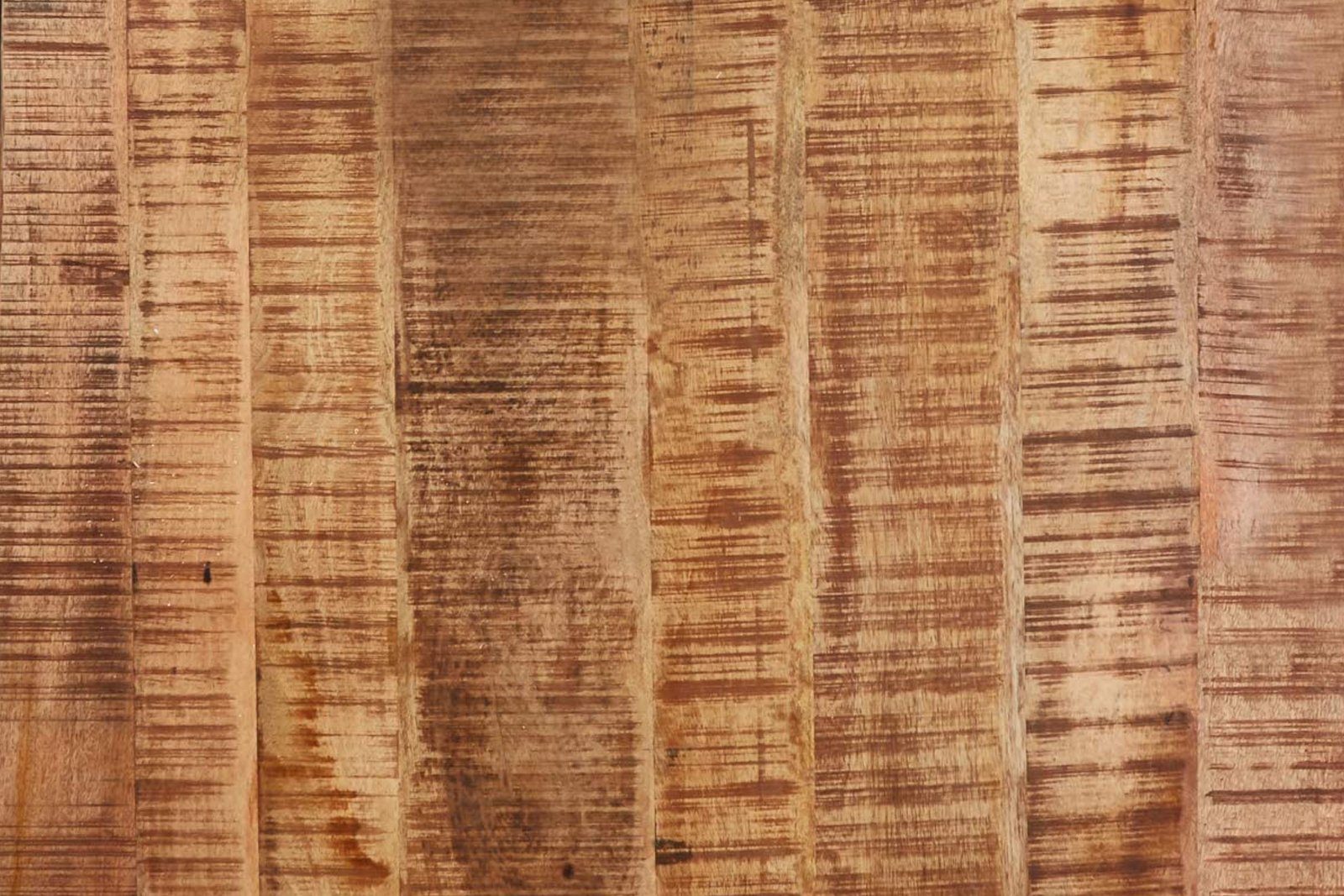 schwarz Dora Tisch_U, 26mm natürliche Mango Baumkantentisch Baumkante naturfarben Junado® Massivholz