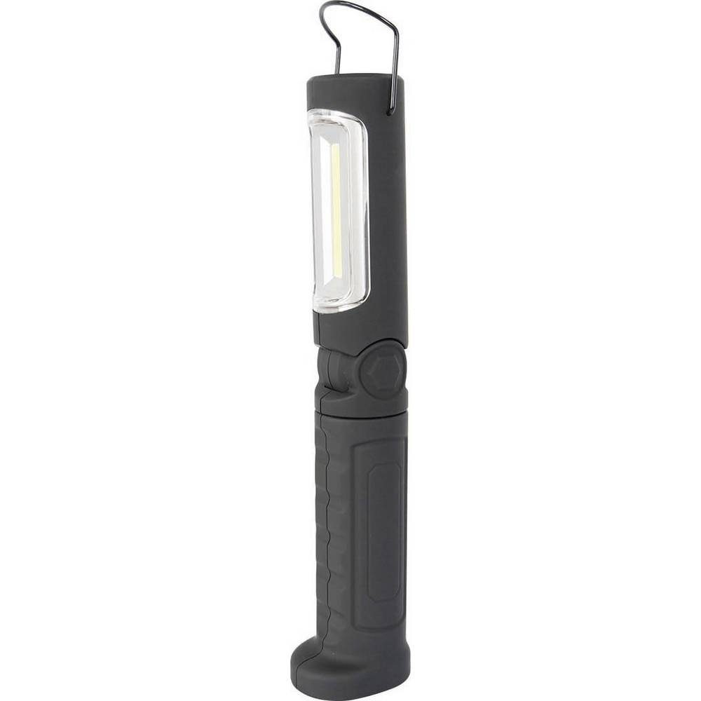 Kunzer Arbeitsleuchte Arbeitslampe mit COB-Technik PL-023.2 SCHWARZ, Haken zum Hängen, klappbar, Magnetbefestigung, Magnetischer Fuß, Punkt