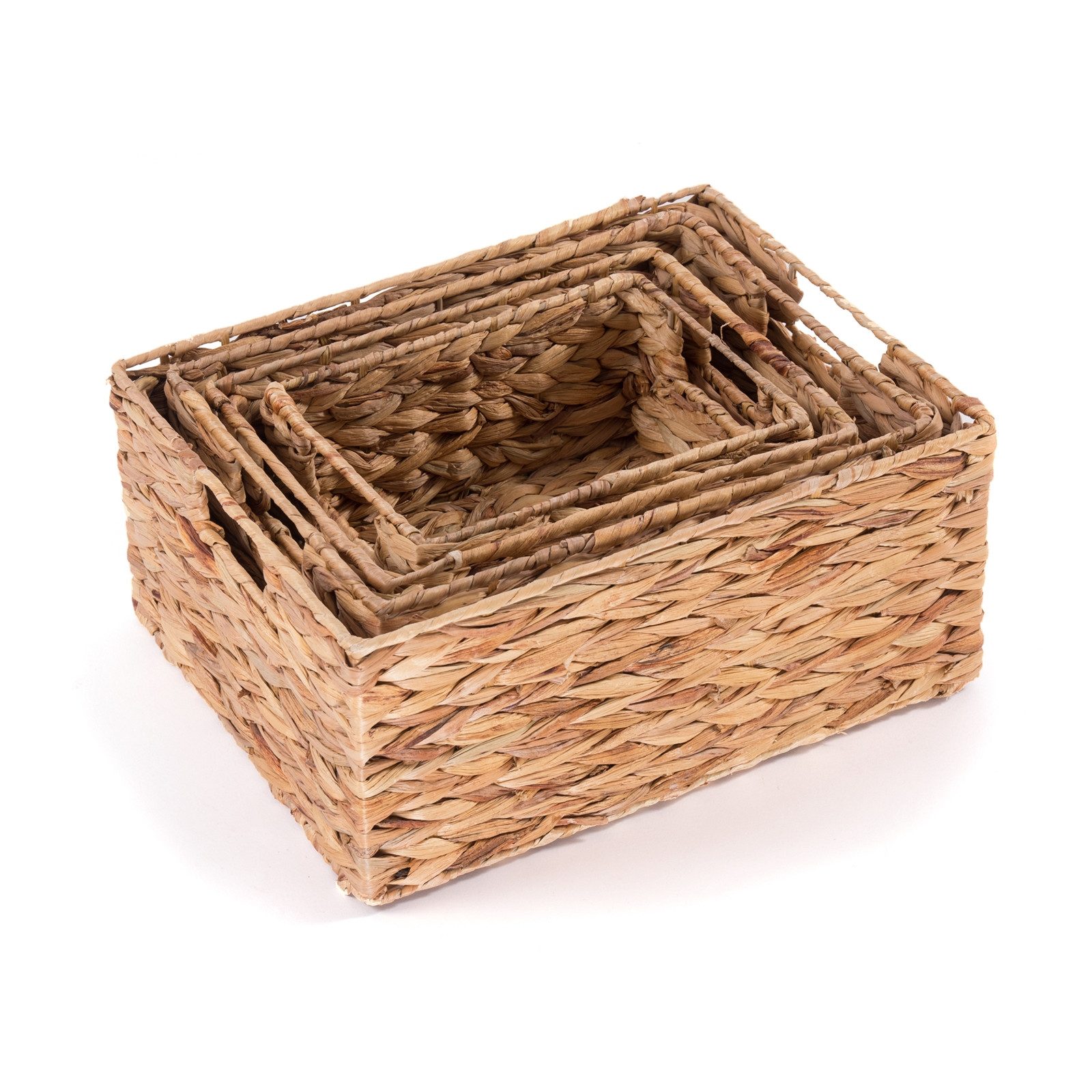 CREEDWOOD Truhe KORB SET "CESTO", Wasserhyazinthe, günstig online kaufen