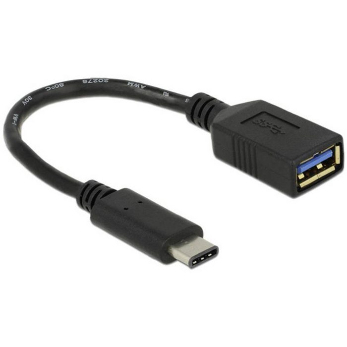 Delock Adapter SuperSpeed USB Type-C™ Stecker zu USB Typ USB-Adapter