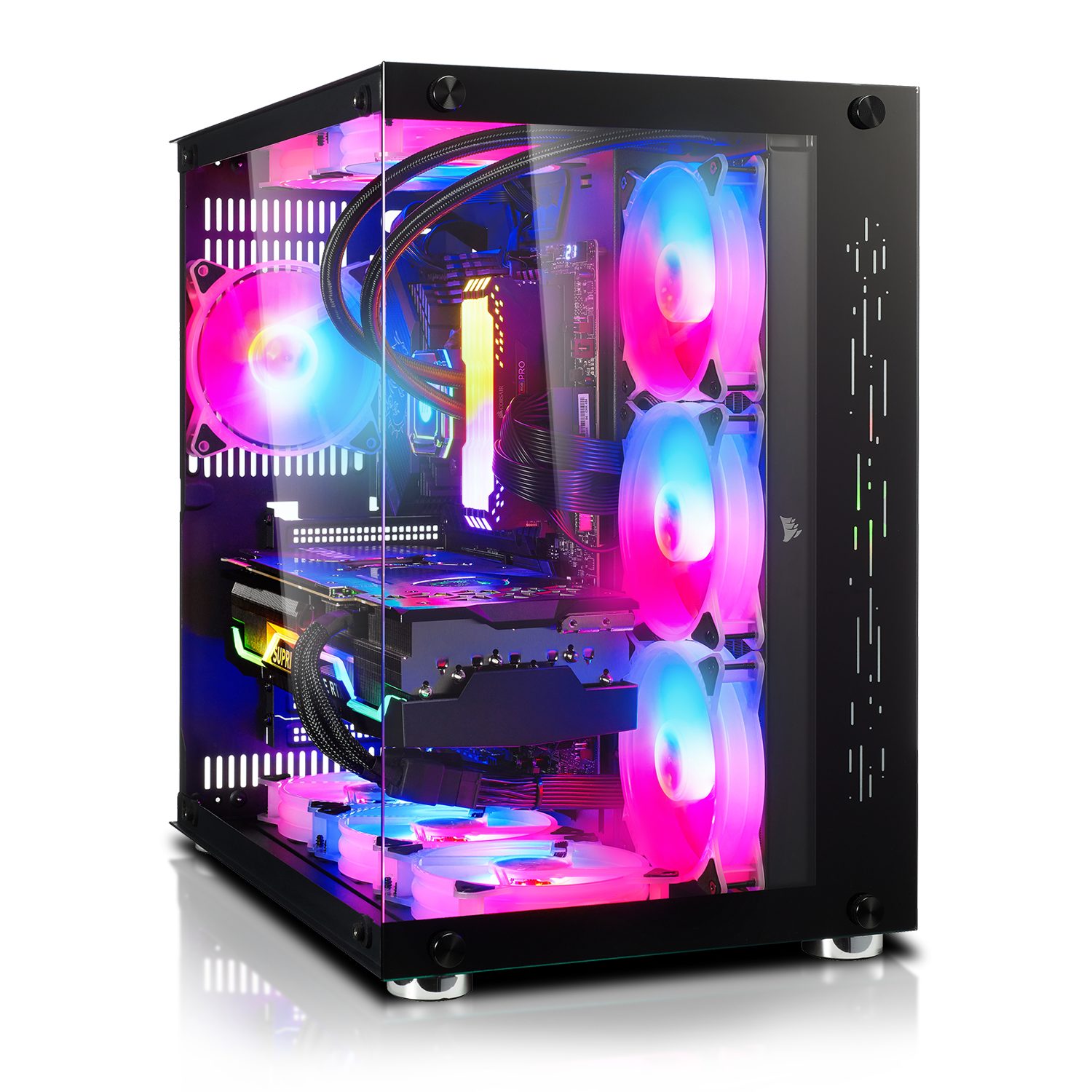 Watercooled System Gaming-PC