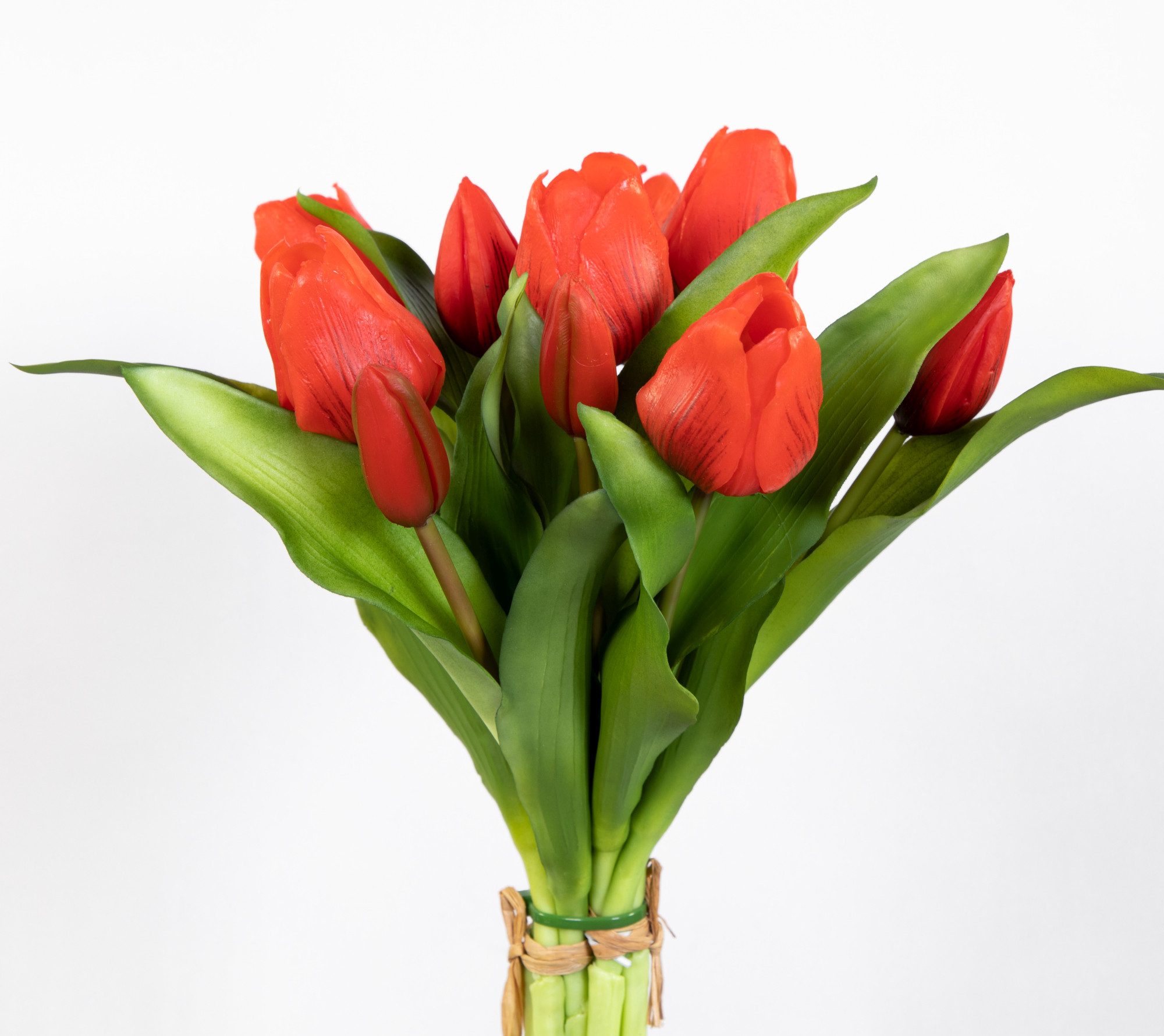 Kunstblume Tulpenbund Nature Real Touch 32x26cm günstig online kaufen