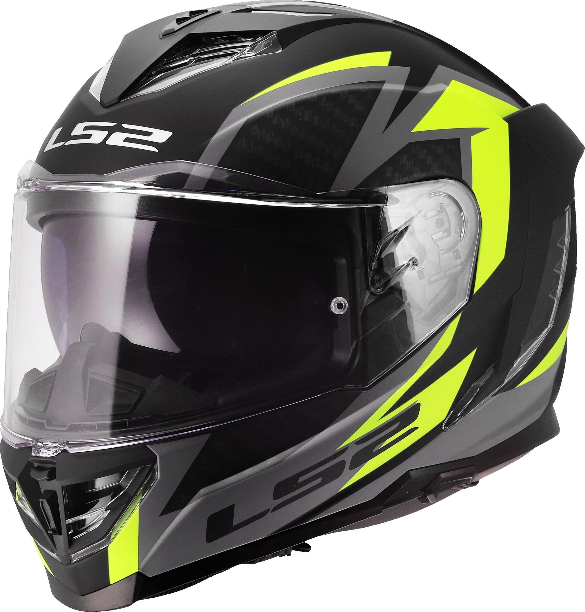 LS2 Motorradhelm FF818 Storm III Dynamo Helm, Pinlockscheibe enthalten