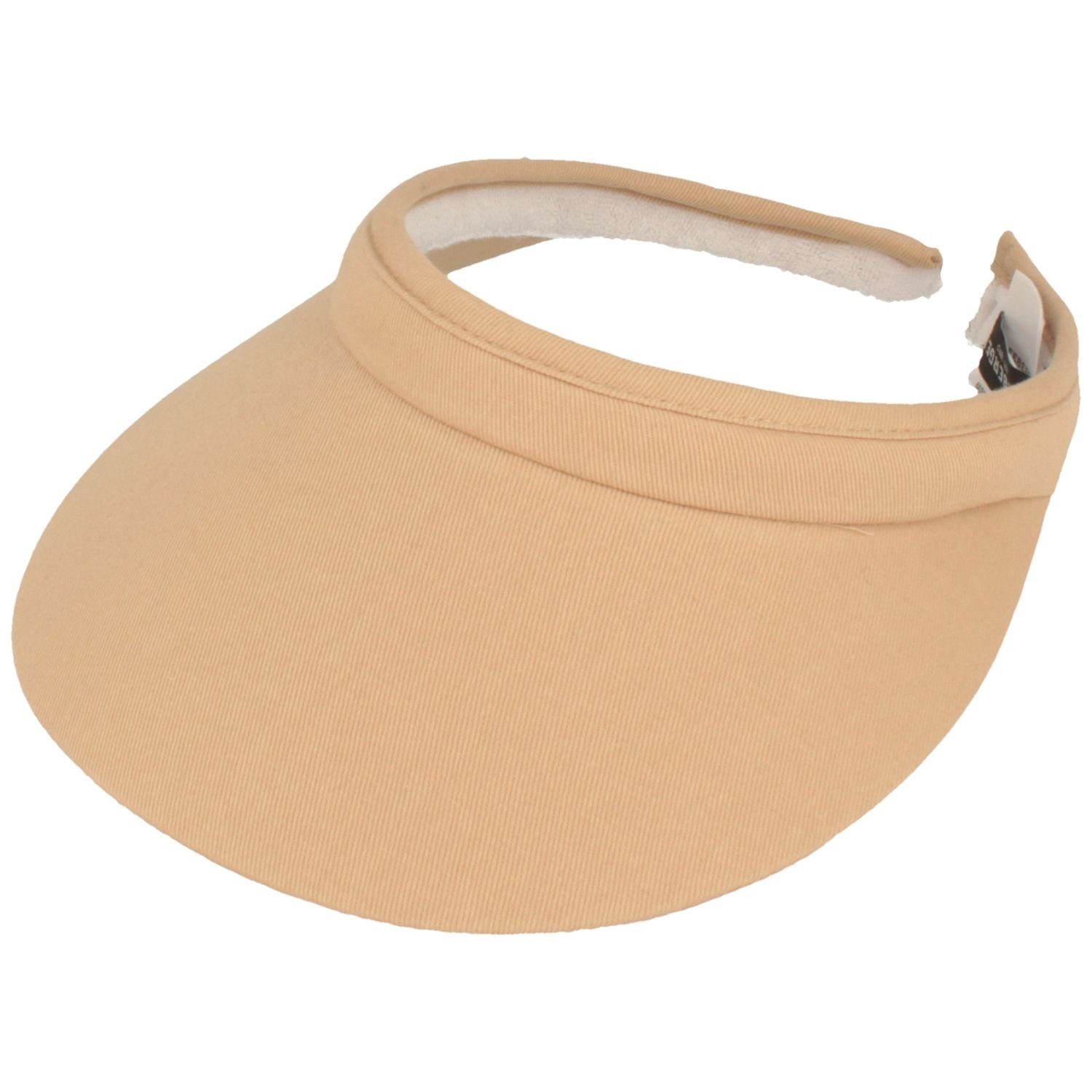 Seeberger Visor Visor mit großem Schild aus Baumwolle günstig online kaufen
