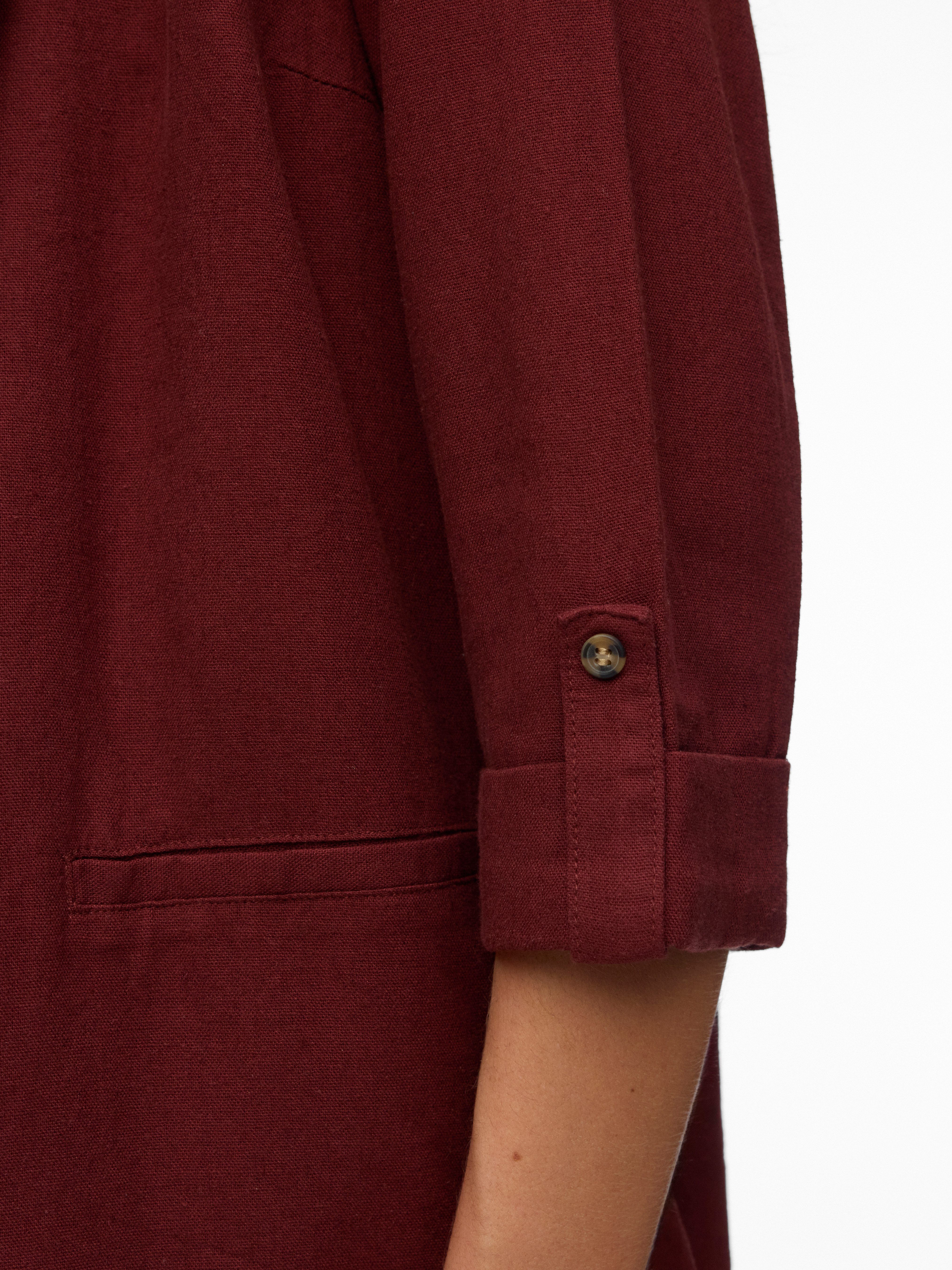 Vero Moda Kurzblazer VMJESMILO 3/4 LOOSE BLAZER WVN NOOS mit Leinen