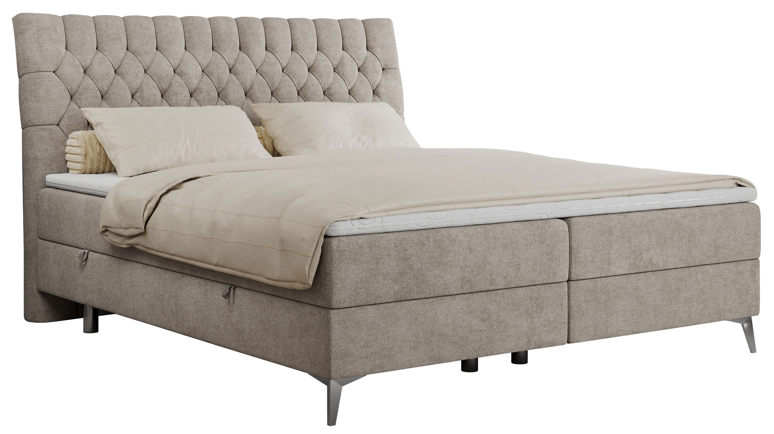 MKS MÖBEL Boxspringbett MILEN (Set, Packung, günstig online kaufen