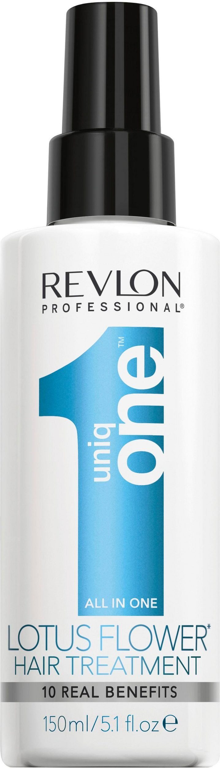 one PROFESSIONAL Lotus Pflege One in REVLON Hair All Flower Uniq Leave-in Treatment