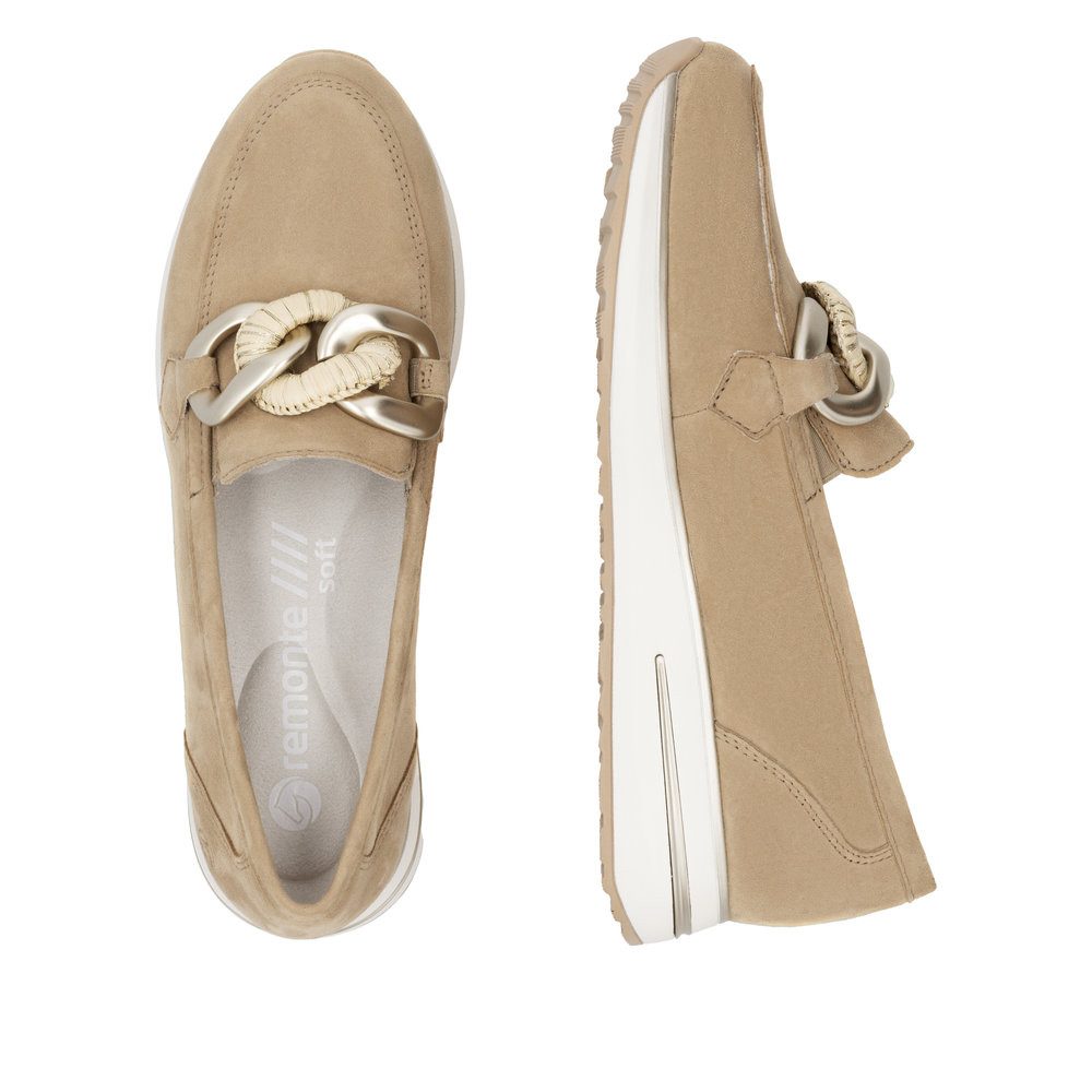 Remonte Remonte Damen Slipper D1G11-62 beige Slipper