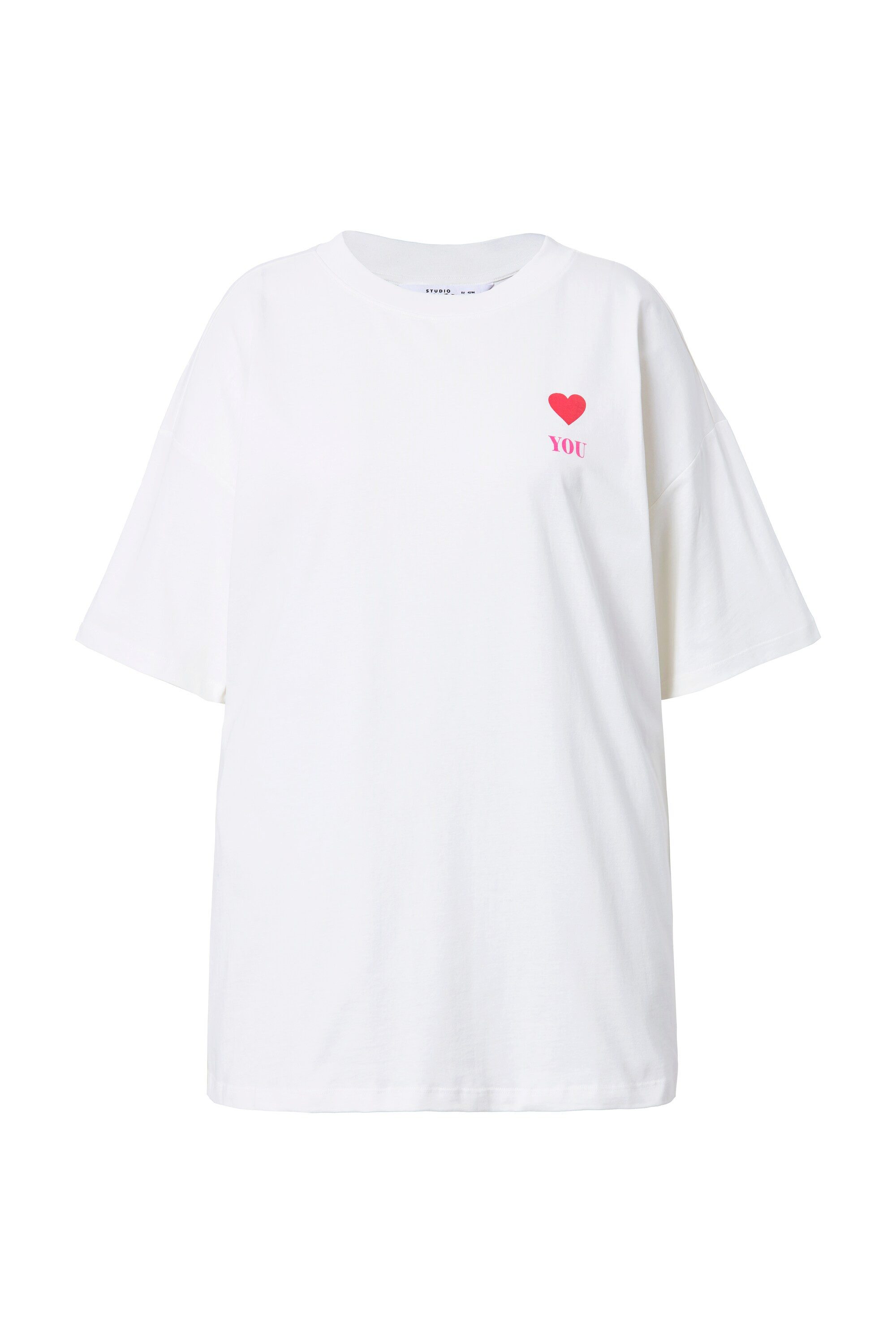 Studio Untold T-Shirt T-Shirt oversized Rücken-Statement günstig online kaufen