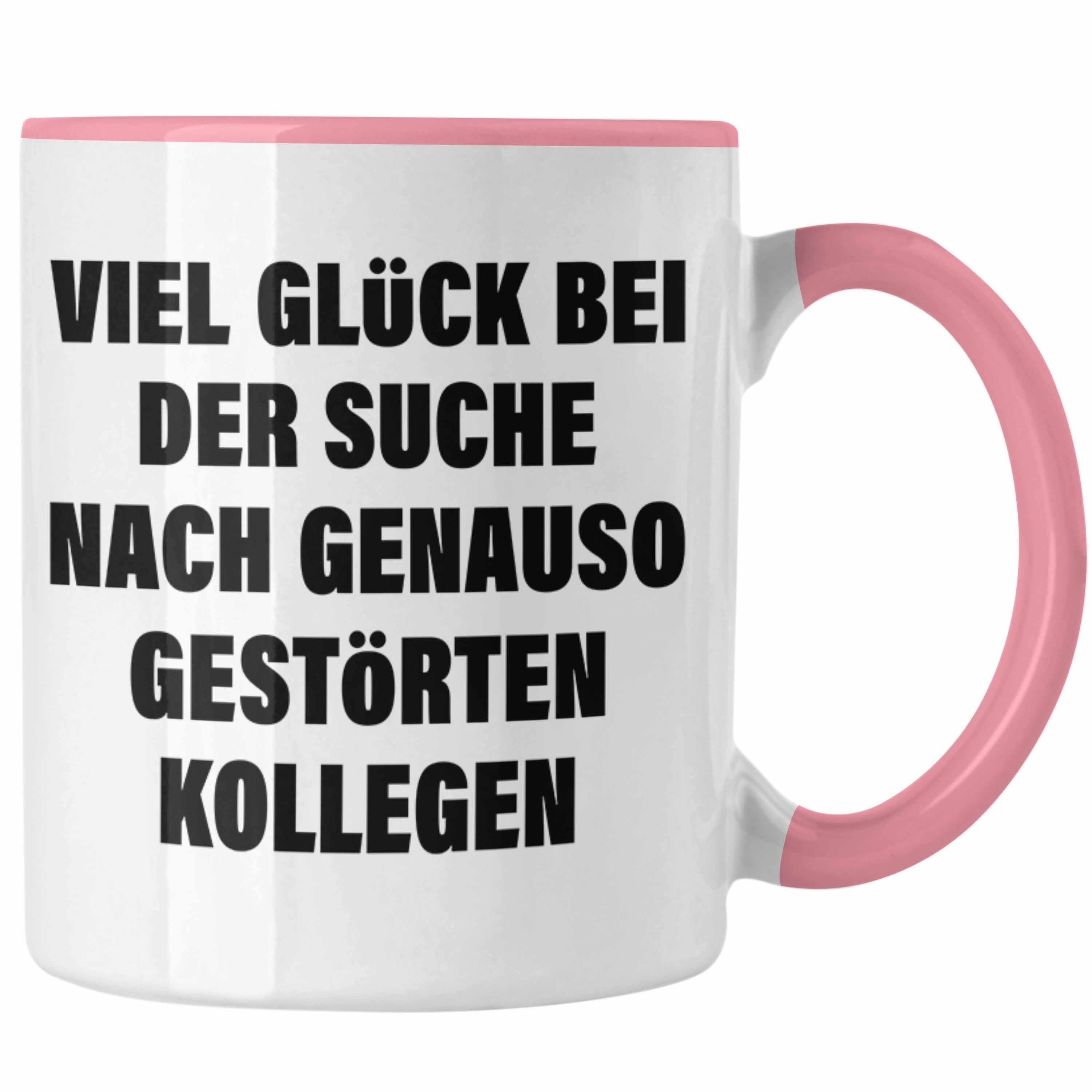 Trendation - Banküberfall Tasse Kollegen Geschenk Arbeit Ist Wie Ein