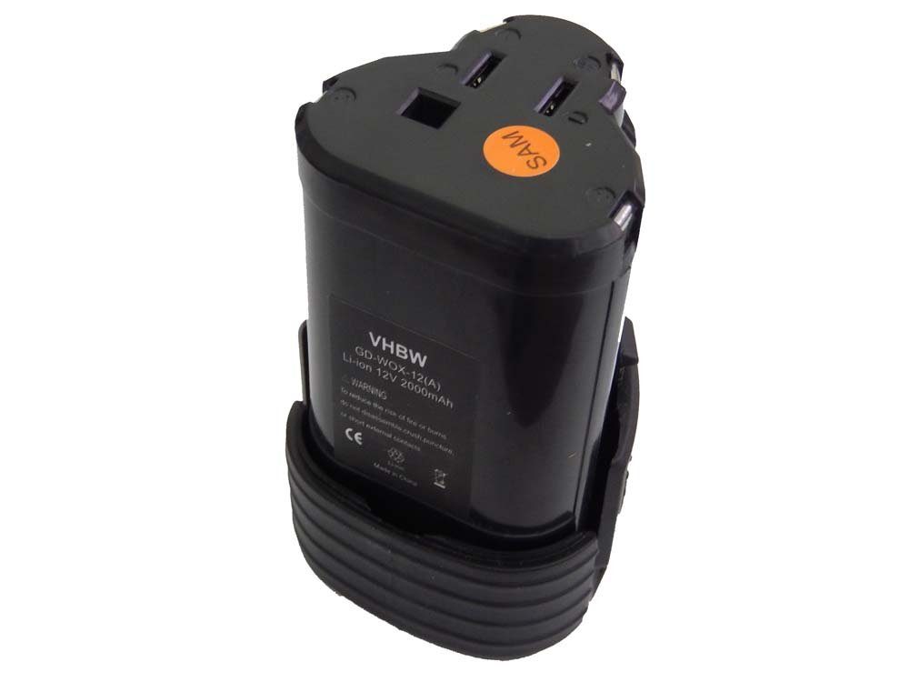 passend für Rockwell RS2115, SS2504, RS2114 Elektrowerkzeug (2 Ah, 12 Akku