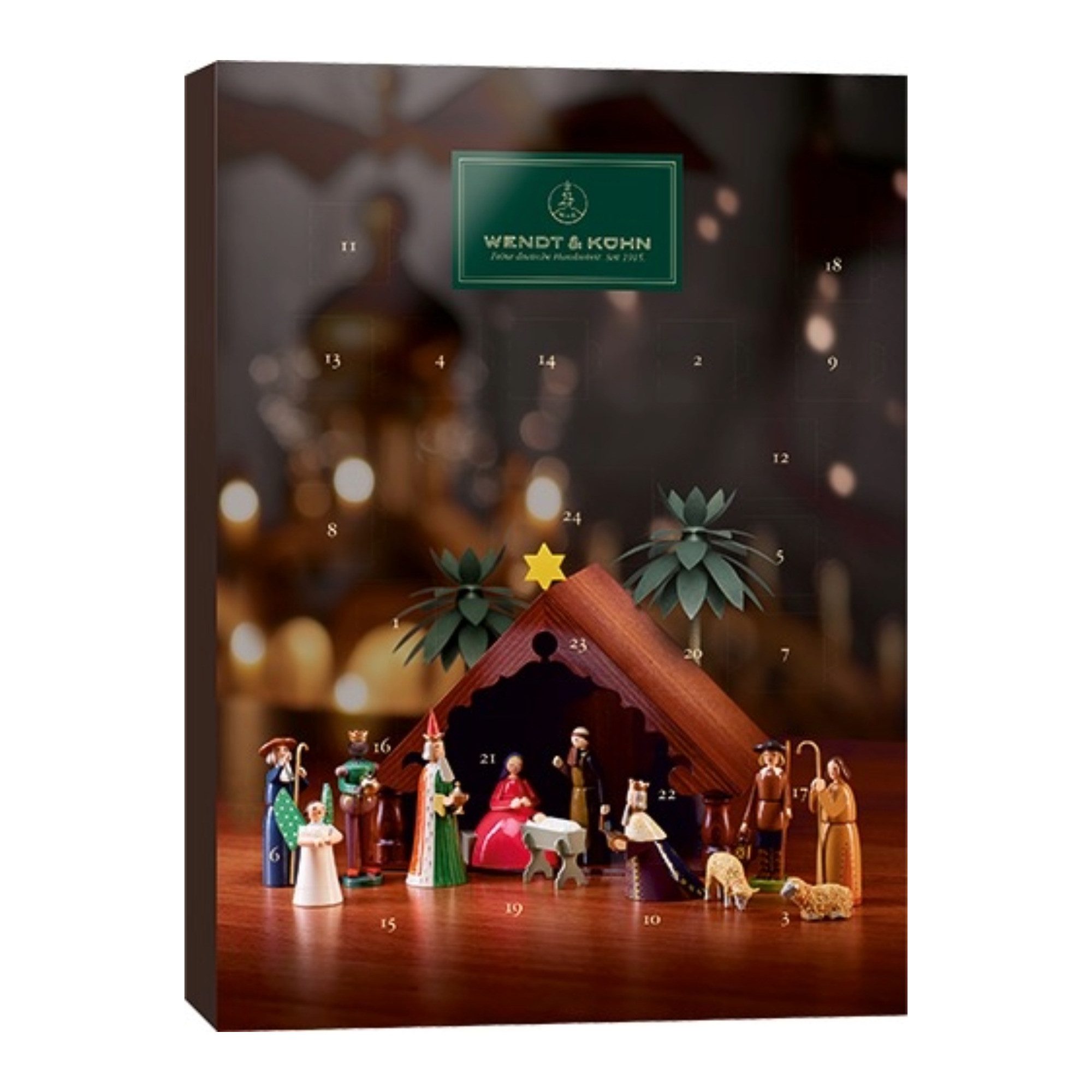 Wendt & Kühn Lebensmittel-Adventskalender Wendt & Kühn Adventskalender 2026, mit Figur