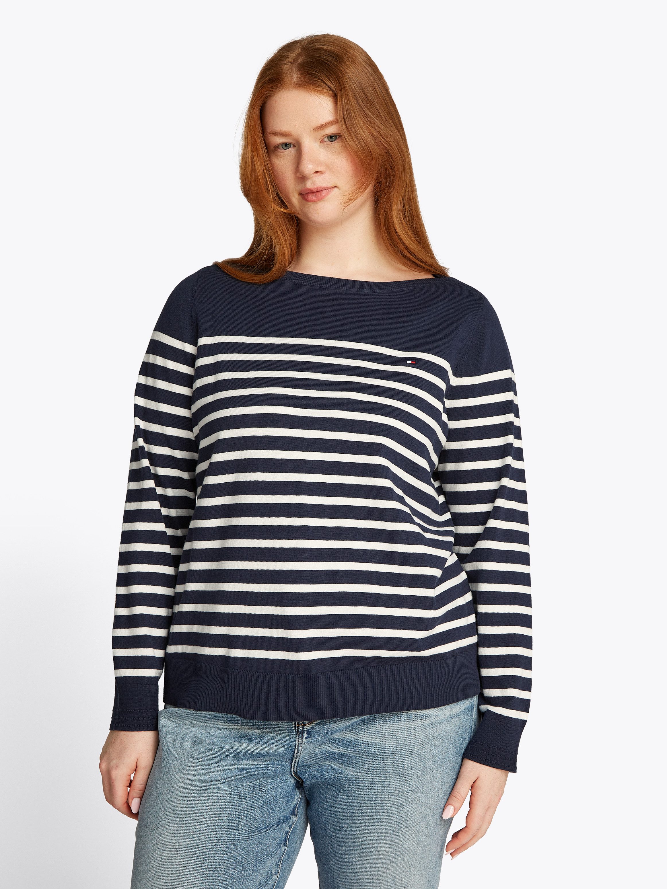 Tommy Hilfiger Curve Strickpullover CRV CO günstig online kaufen