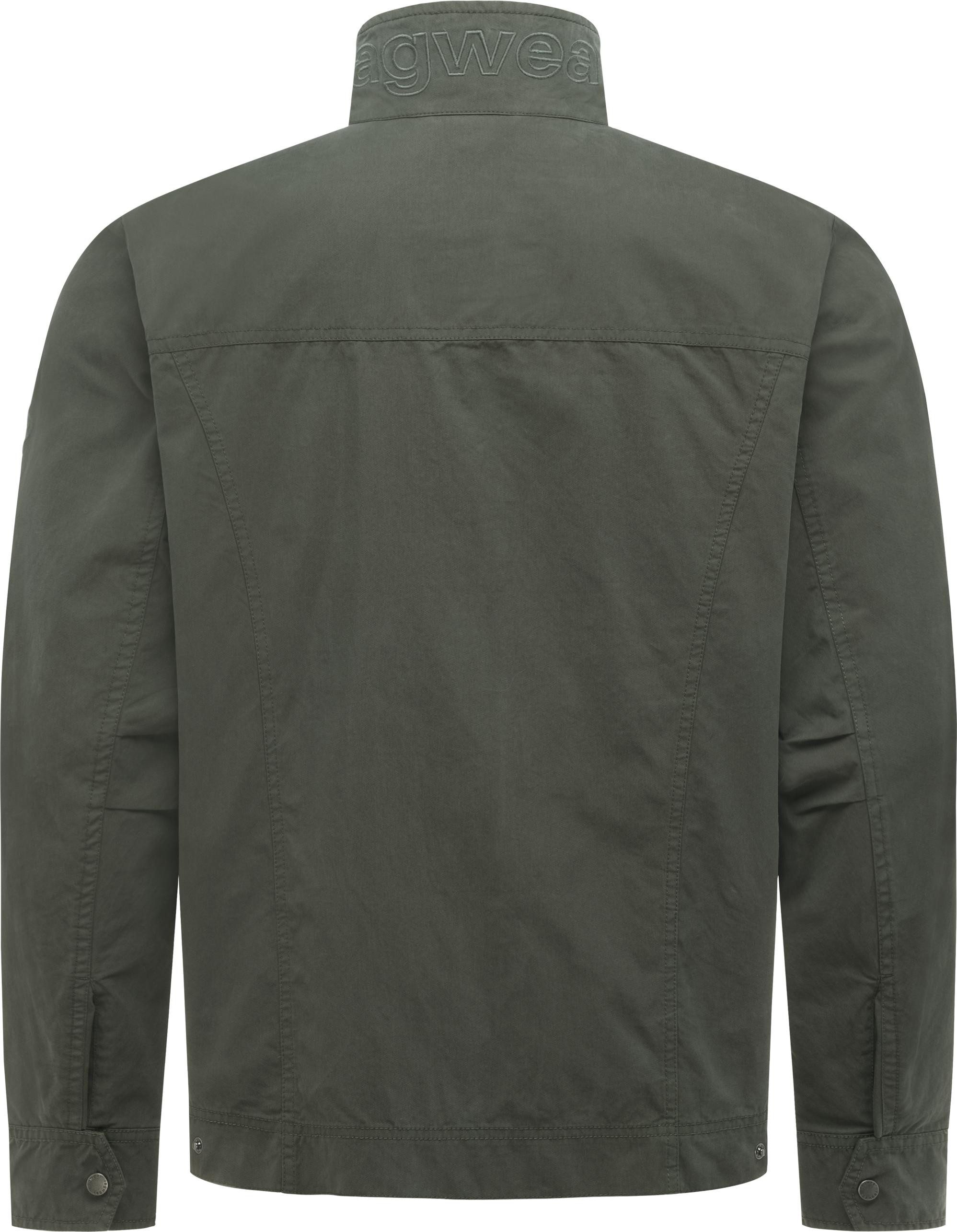 Ragwear Outdoorjacke Murpho Leichte Übergangsjacke mit Brusttaschen