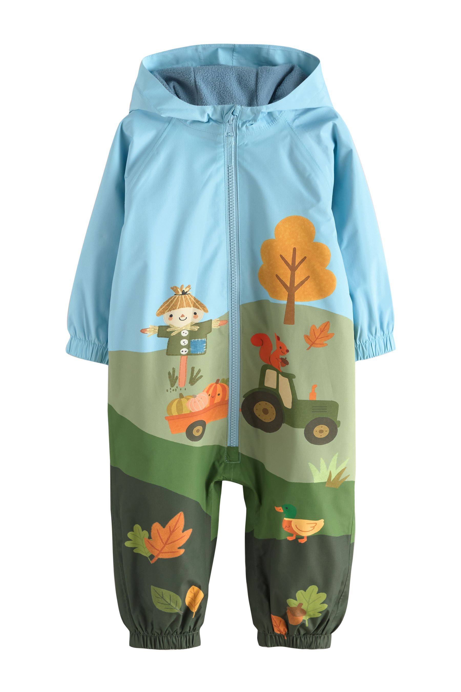 Next Regenoverall Wasserdichter Matschanzug mit Fleecefutter (1-tlg)