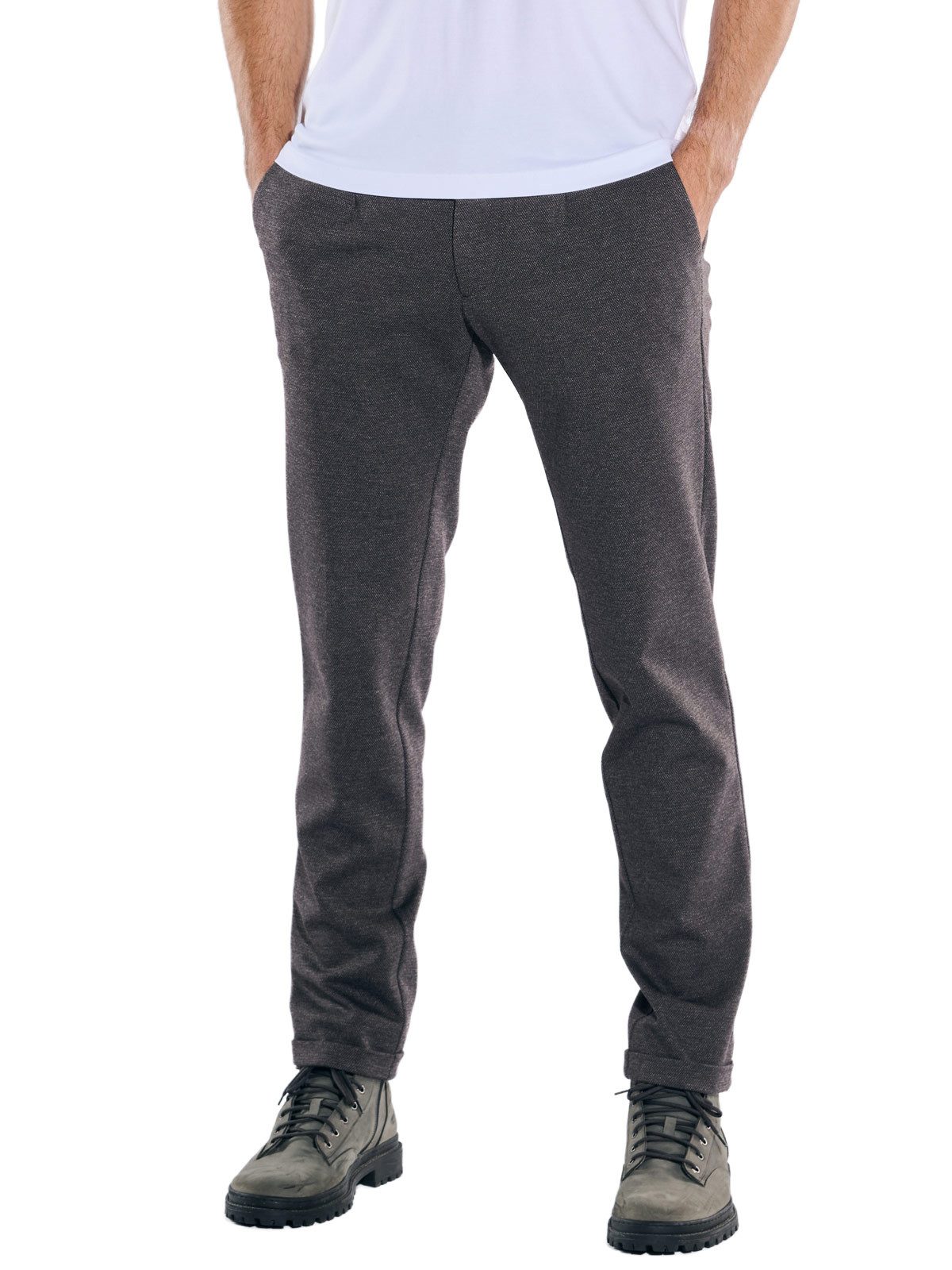 emilio adani Stoffhose emilio adani Herren Hose, Anthrazit