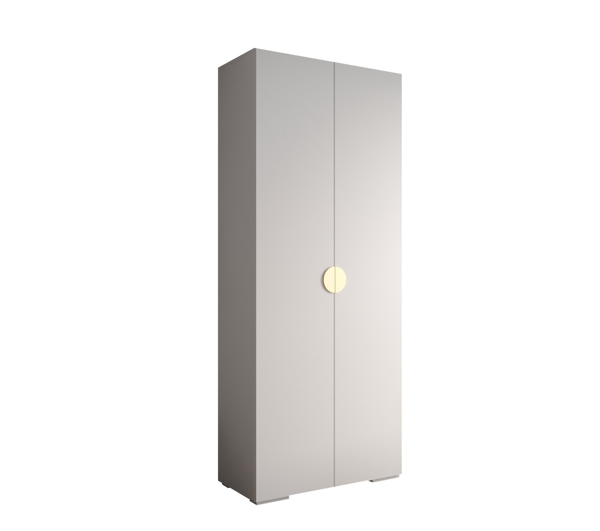 MOEBLO Schrankmodule IVONA 4 (goldene Griffe, elegante Garderobe, glamouröser Stil, Schrank Garderobe Schiebtüren Schlafzimmer, Modularer Kleiderschrank)