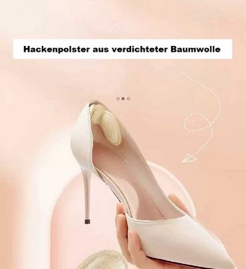 Amy too Schuhpolster Fußpolster Set (2x Zehenpolster + 2x Hackenpolster, 4-tlg), für jede Schuhform und Größe