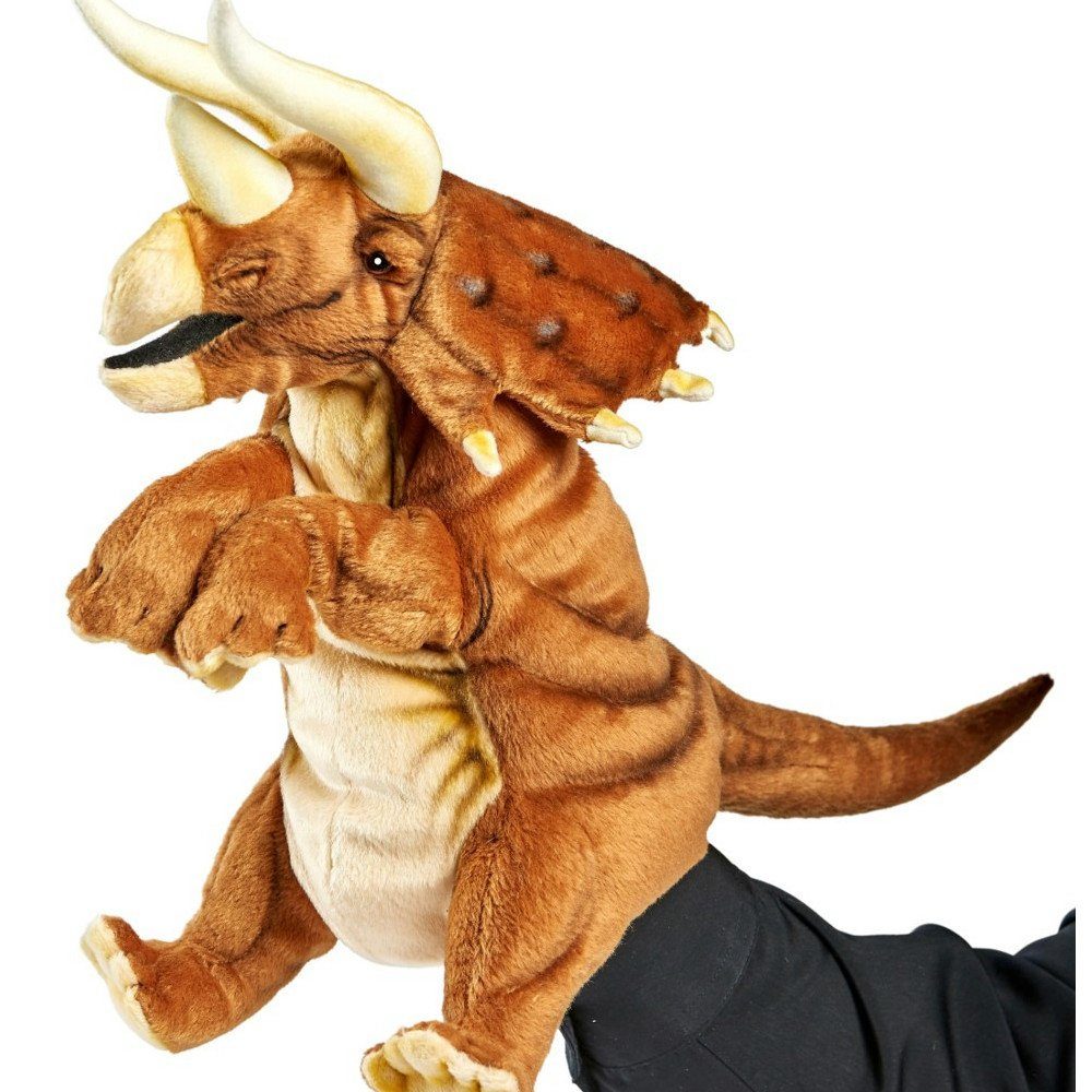Hansa Creation Handpuppe Hansa Creation - Kuscheltier - Handpuppe Triceratops