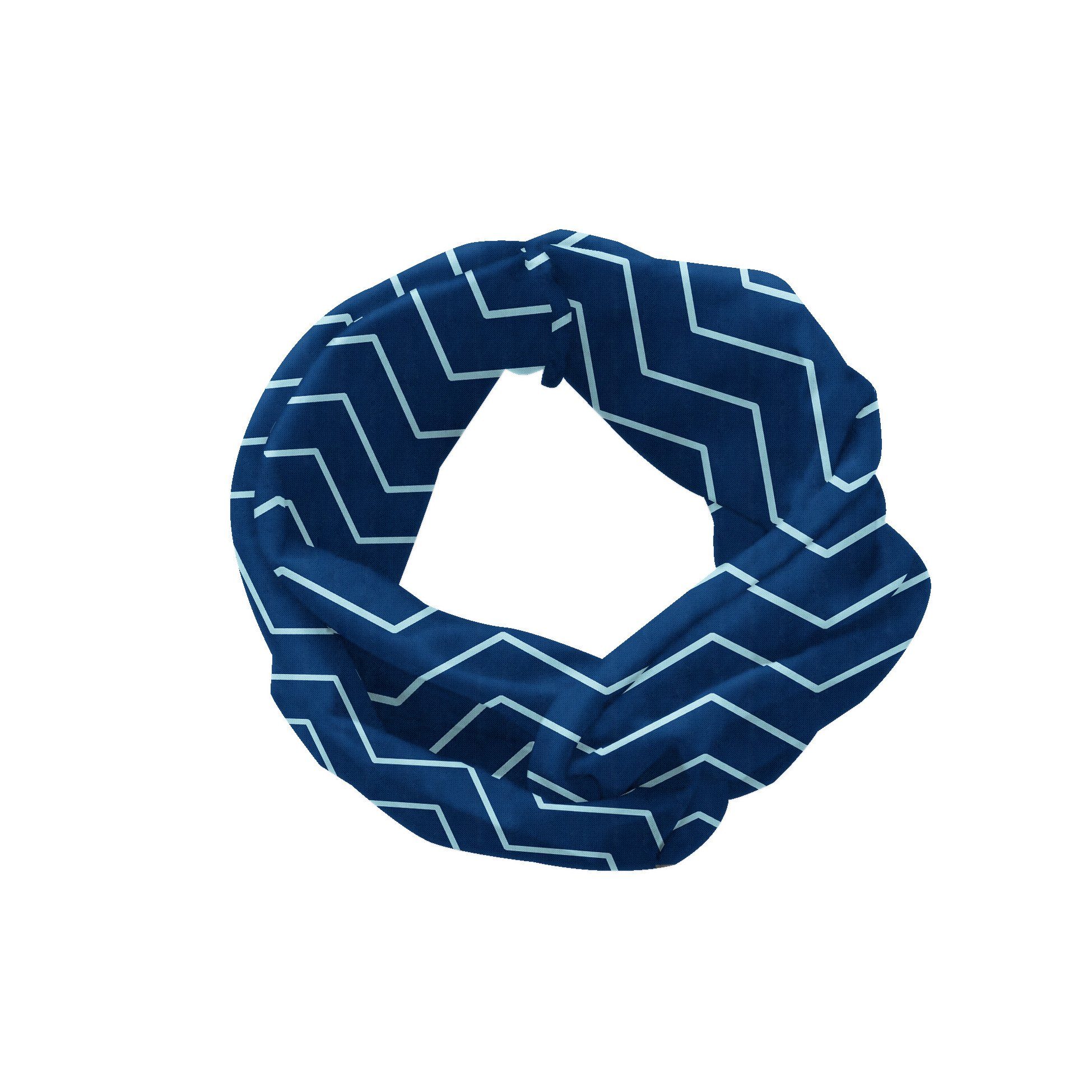 Abakuhaus accessories Stirnband Zigzags Chevron-Linien und alltags Navy Angenehme Elastisch blau