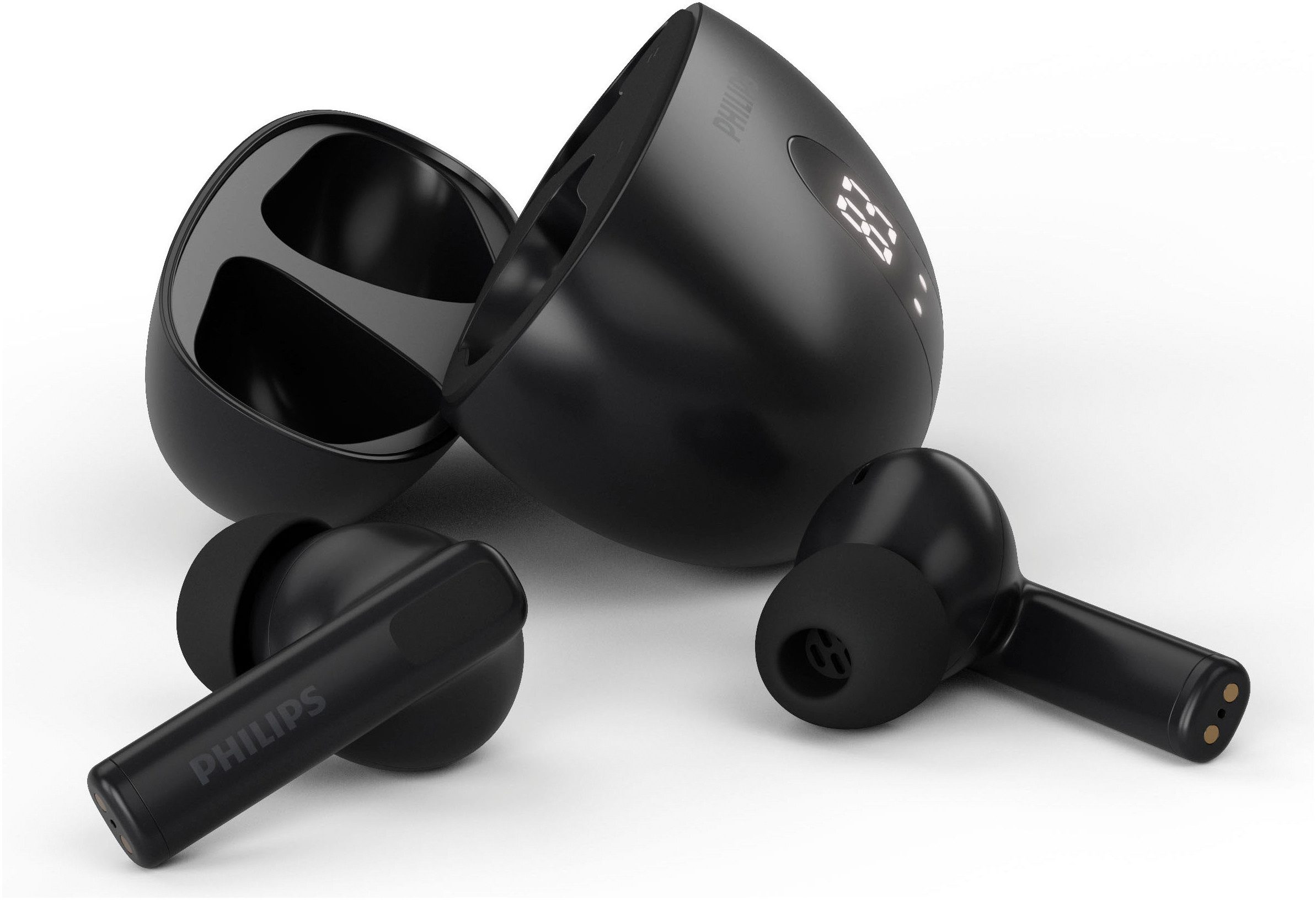 Philips TAT 2520 wireless In-Ear-Kopfhörer (Adaptive Noise-Cancelling, Freisprechfunktion, Multi-Point-Verbindung, Rauschunterdrückung, Sprachsteuerung, kompatibel mit Siri, Google Assistant, Siri, Bluetooth)