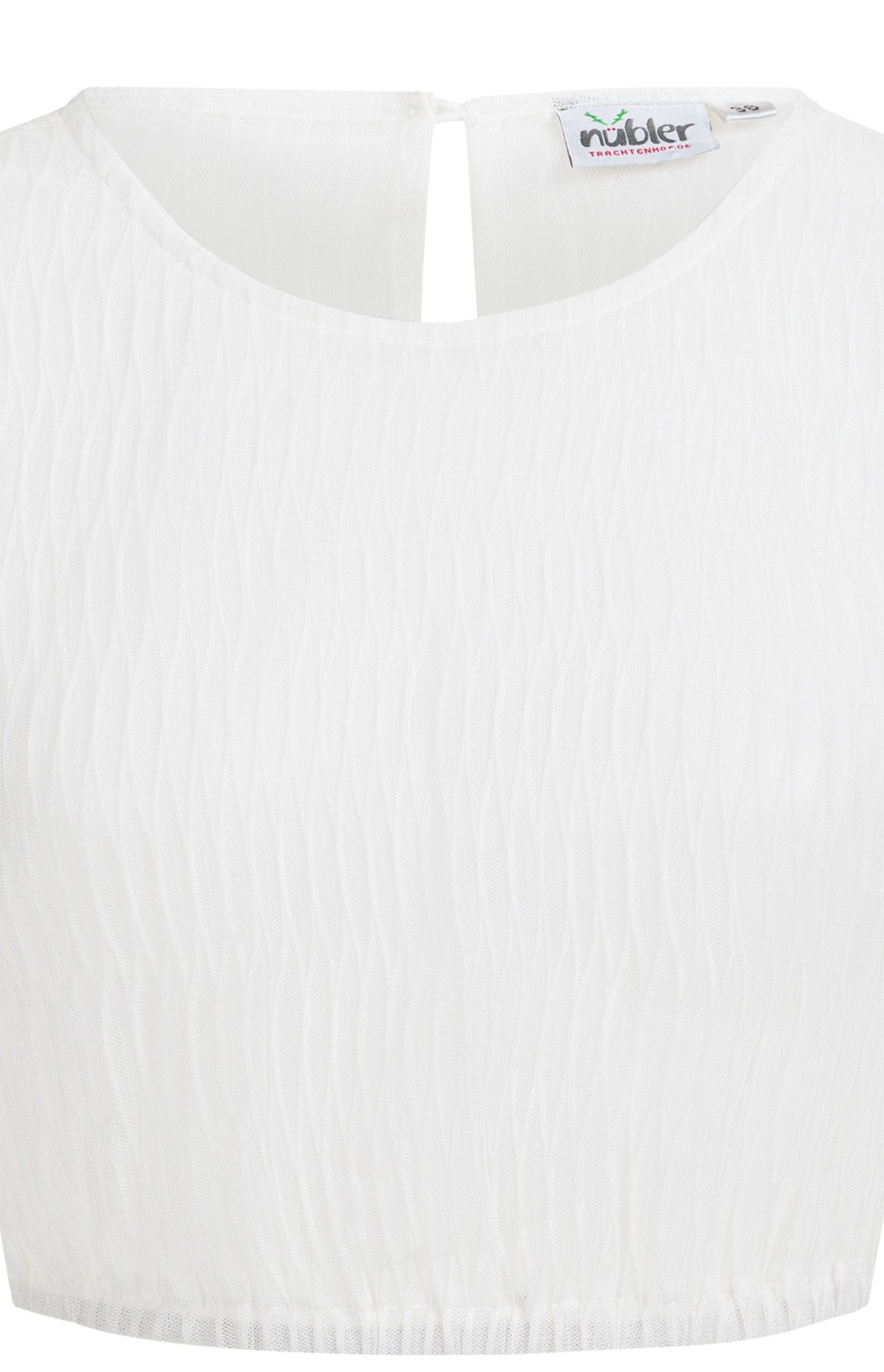 Nübler Dirndlbluse Dirndlbluse Cania in Muschelweiß von Nübler